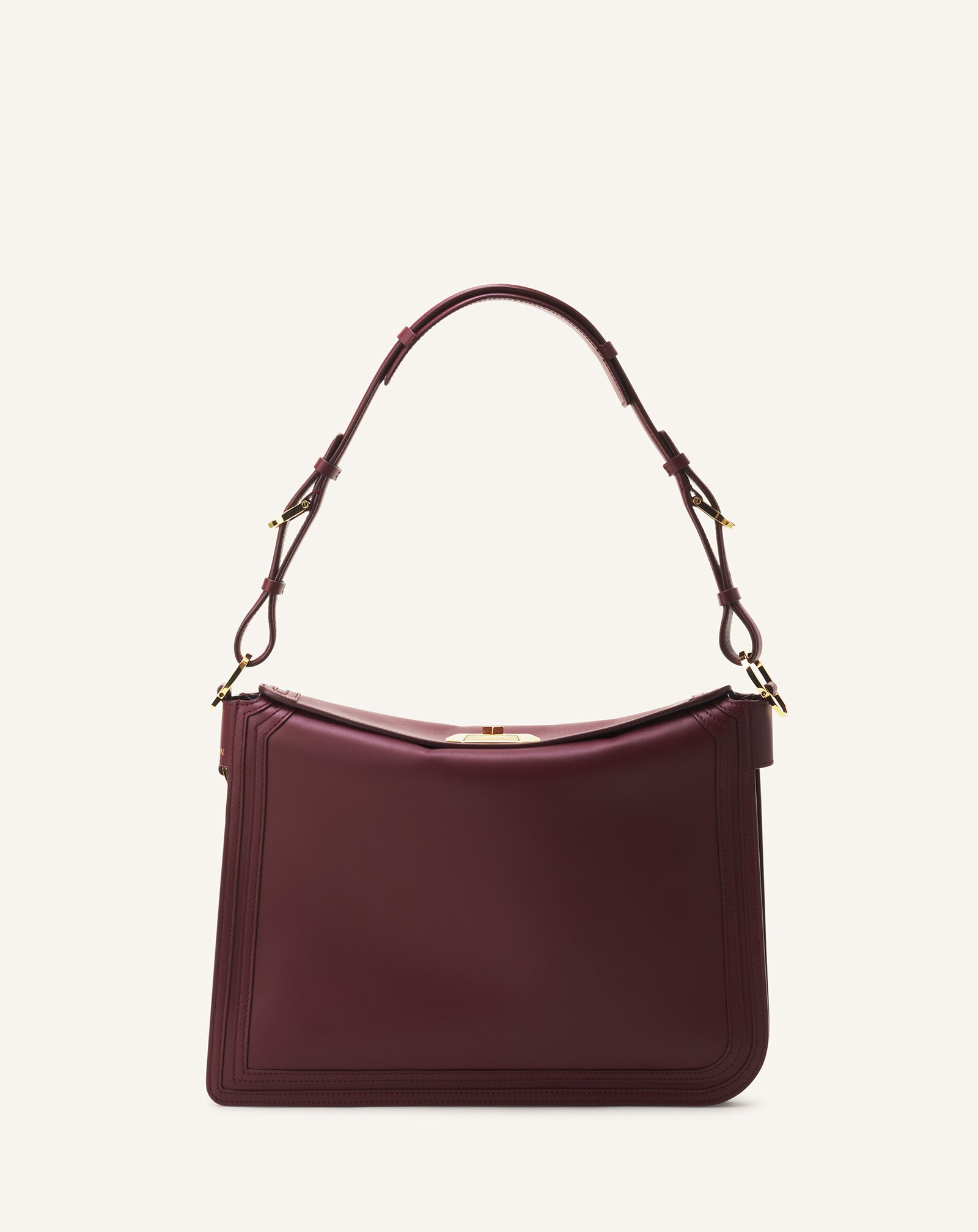 SAC COMPAGNON EN CUIR MARRON
