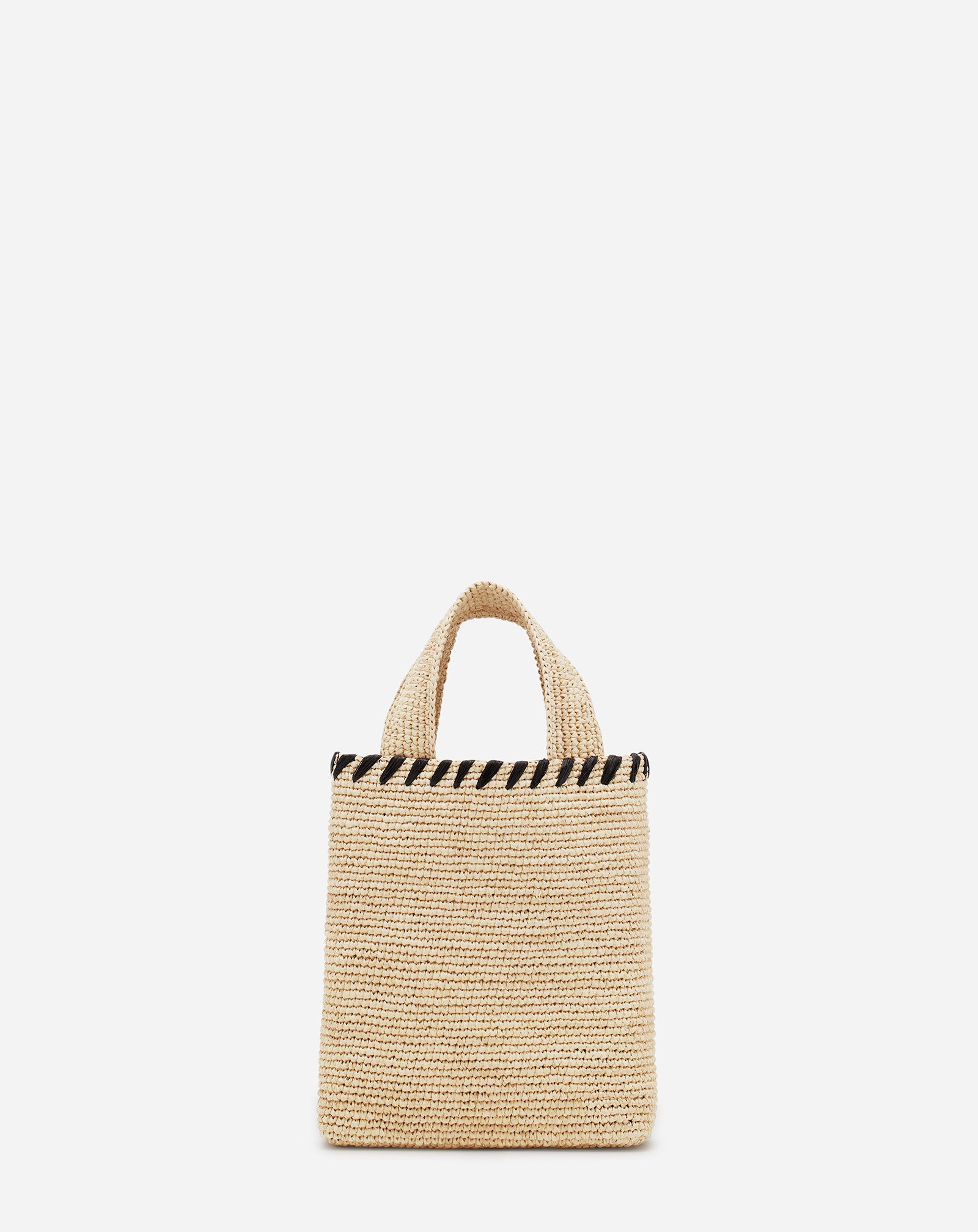 SAC CABAS LANVIN NANO EN RAPHIA