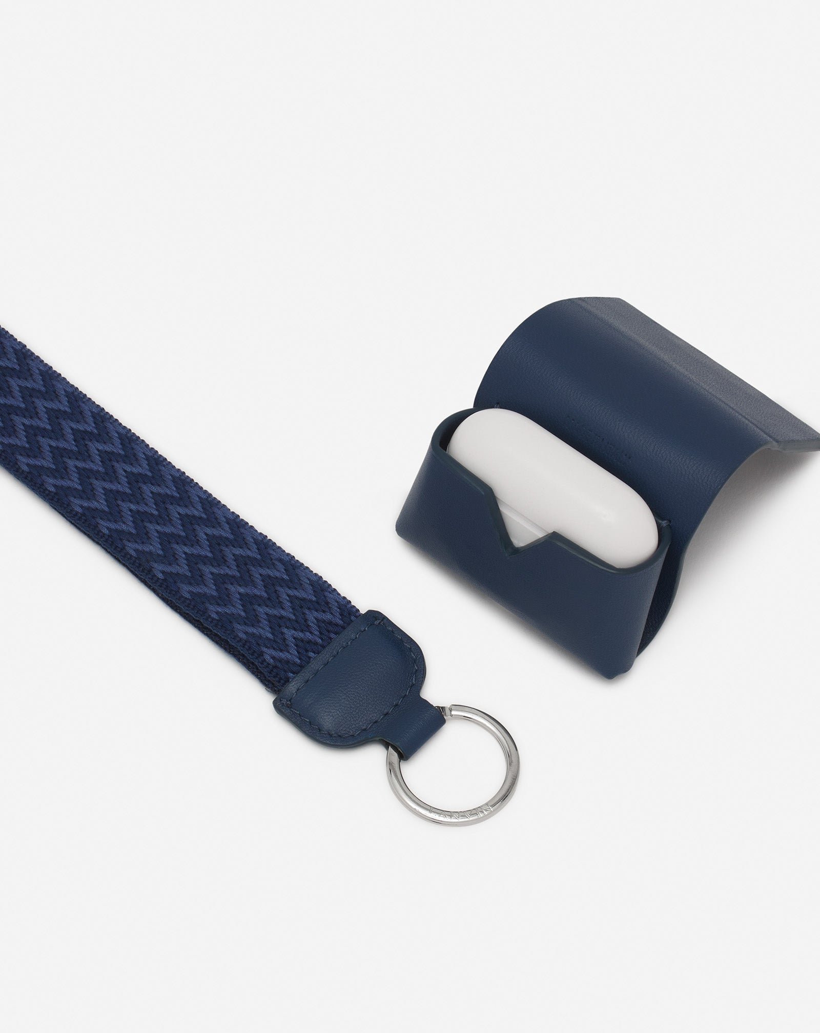 ÉTUI POUR AIRPODS PRO LANVIN SIGNATURE EN CUIR