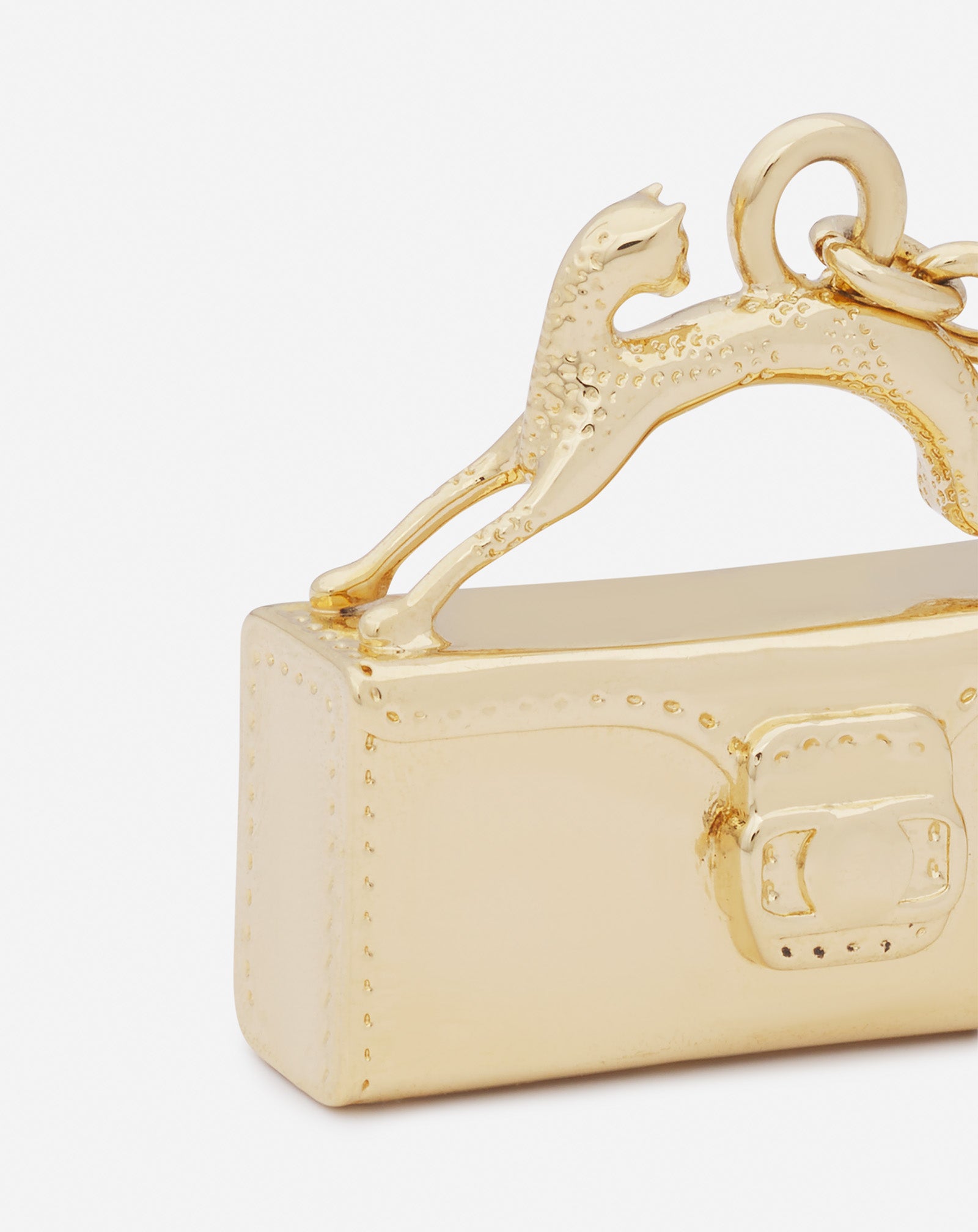 PORTE CLES PENCIL CAT EN LAITON
