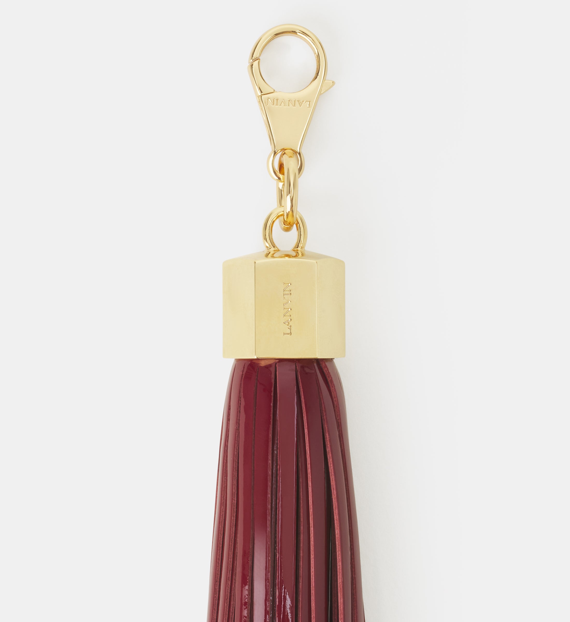ACCESSOIRE DE SAC POMPON EN CUIR