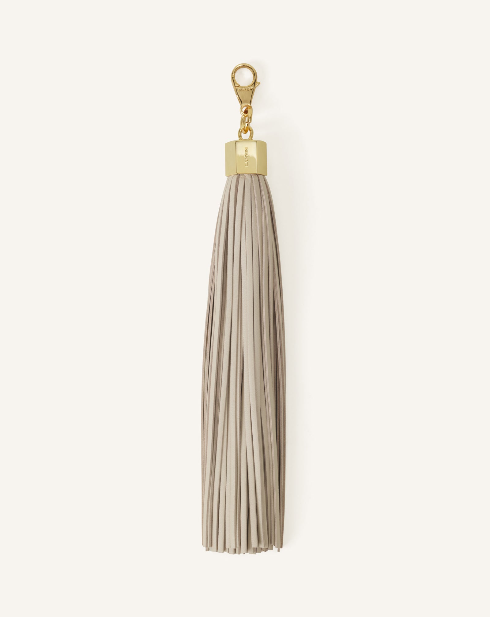 ACCESSOIRE DE SAC POMPON EN CUIR