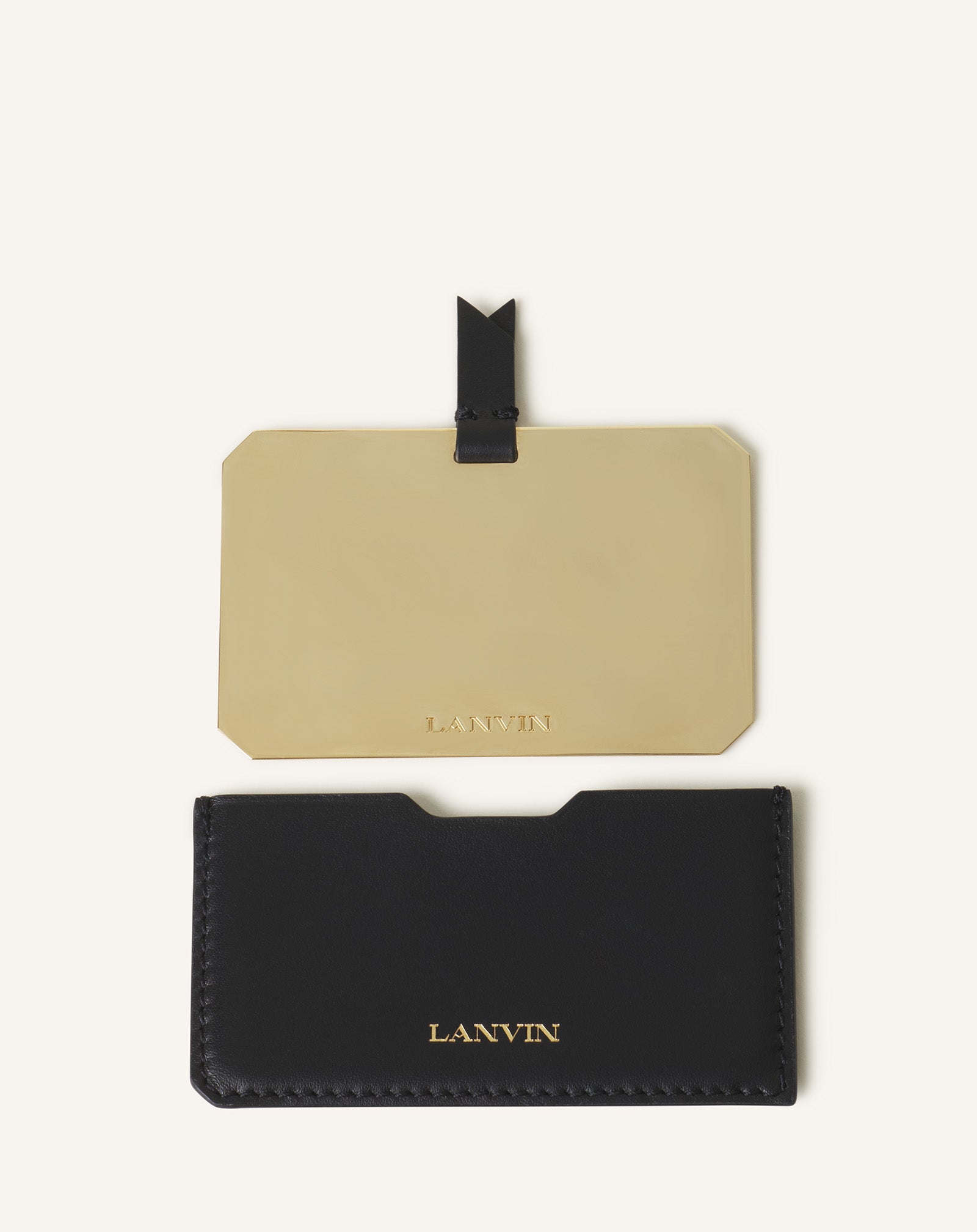 PORTE-MIROIR LANVIN EN CUIR