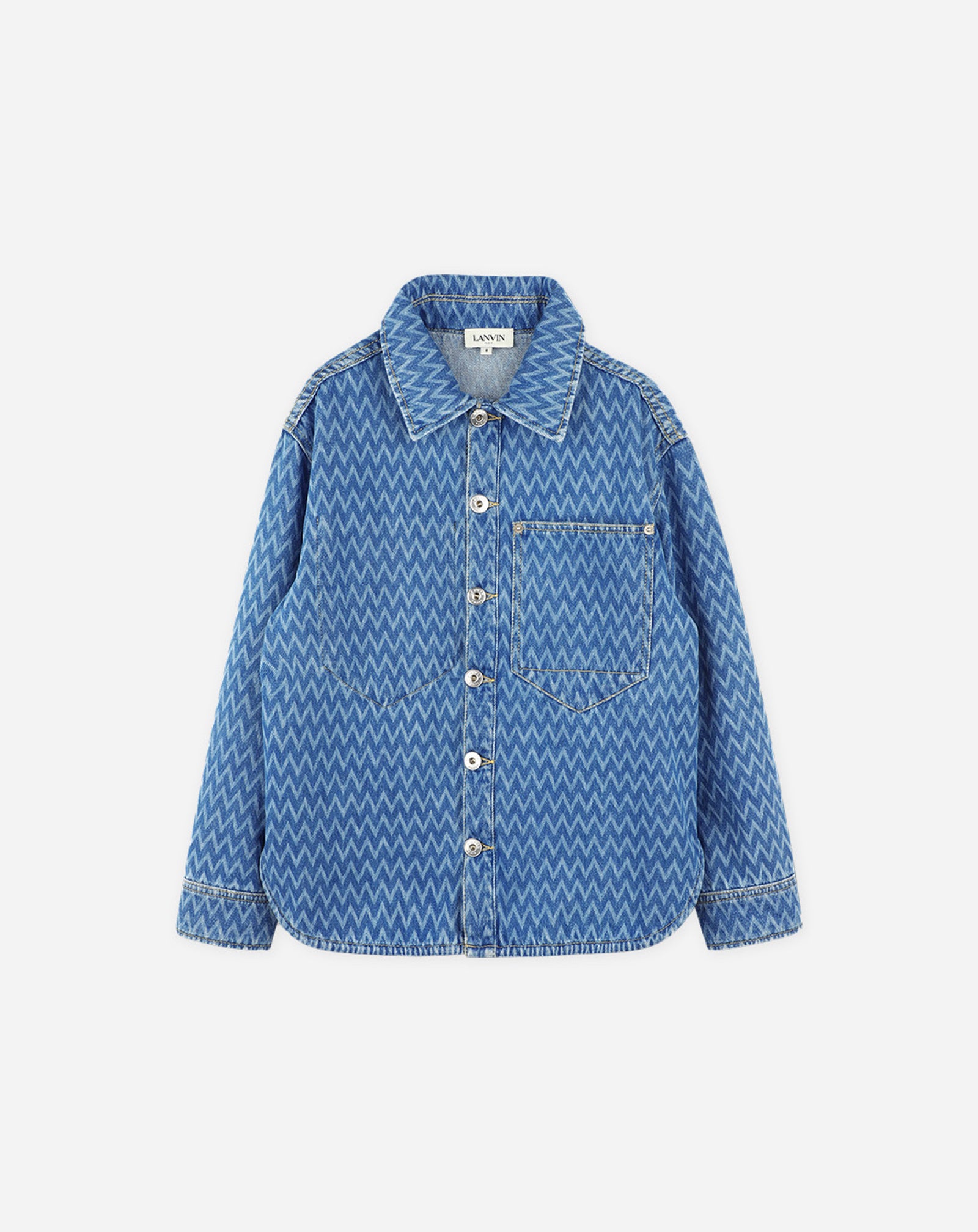 CHEMISE EN JEAN À MOTIFS ENFANT