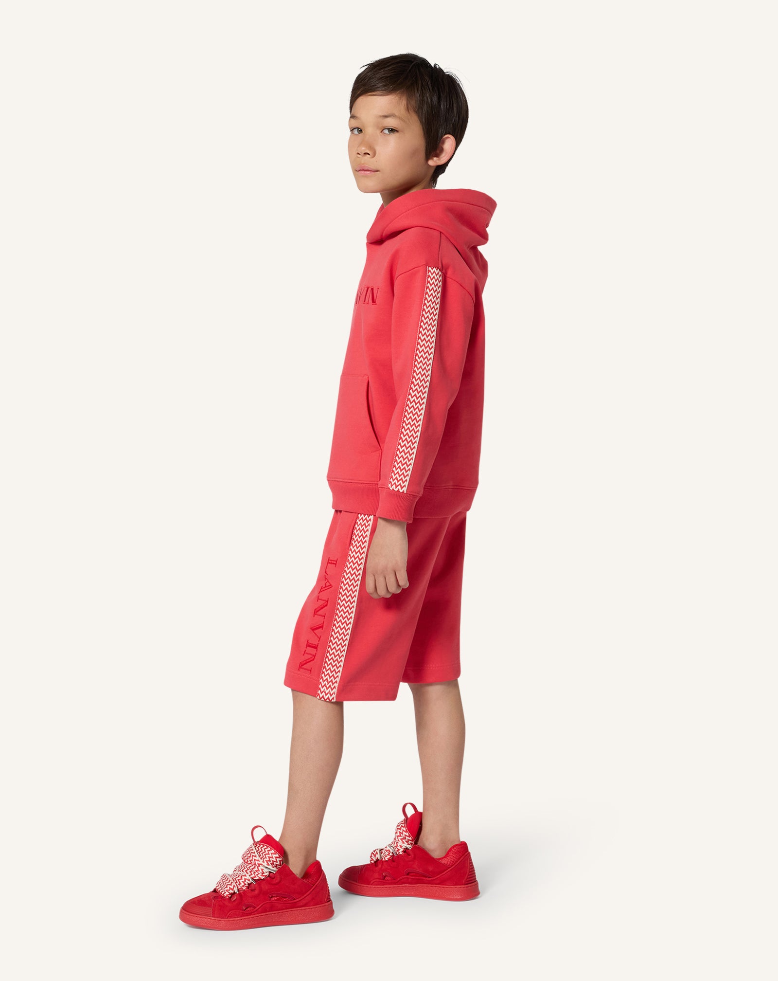 HOODIE LANVIN CURB BRODÉ EN COTON