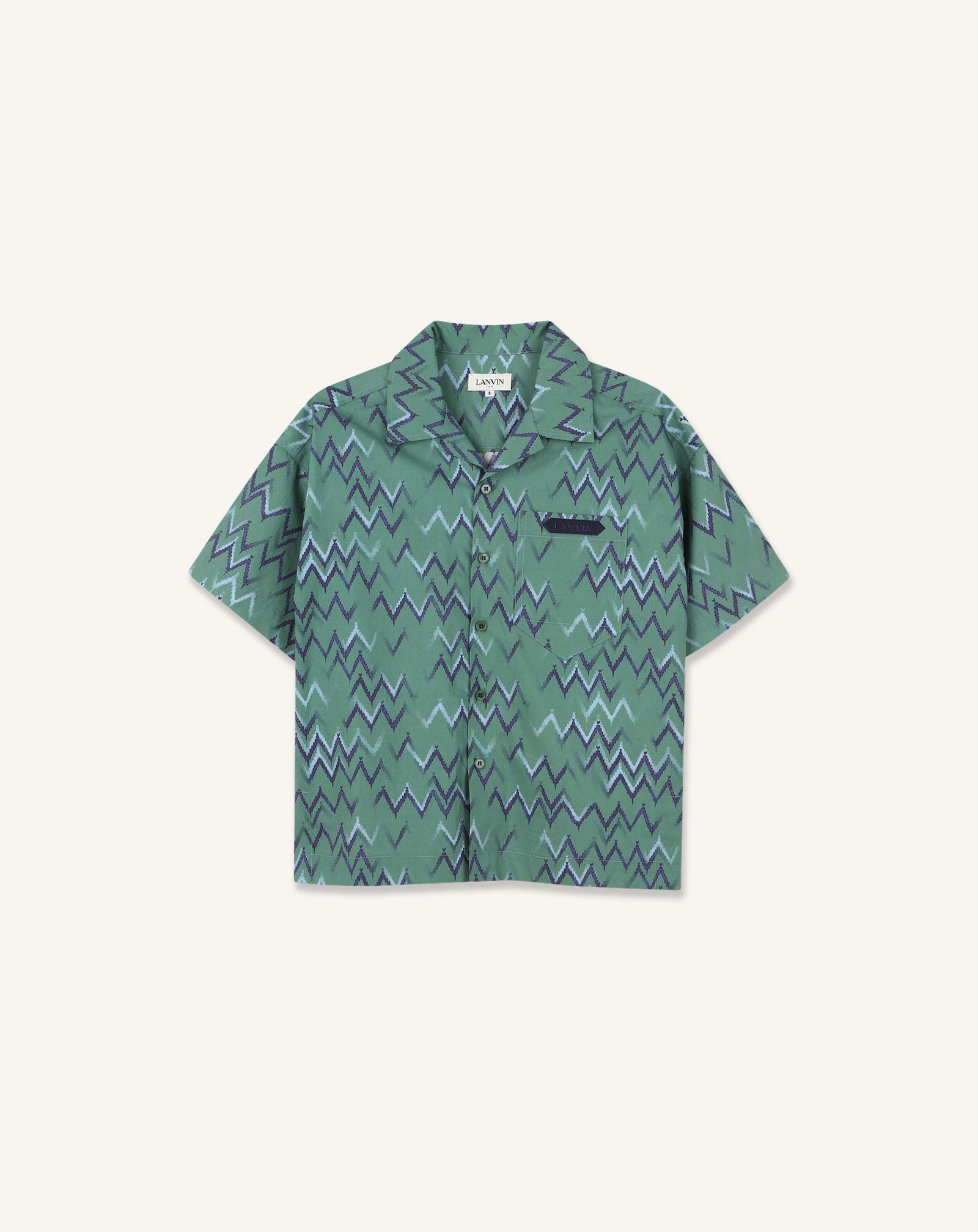 CHEMISE AMPLE IMPRIMÉ EN COTON