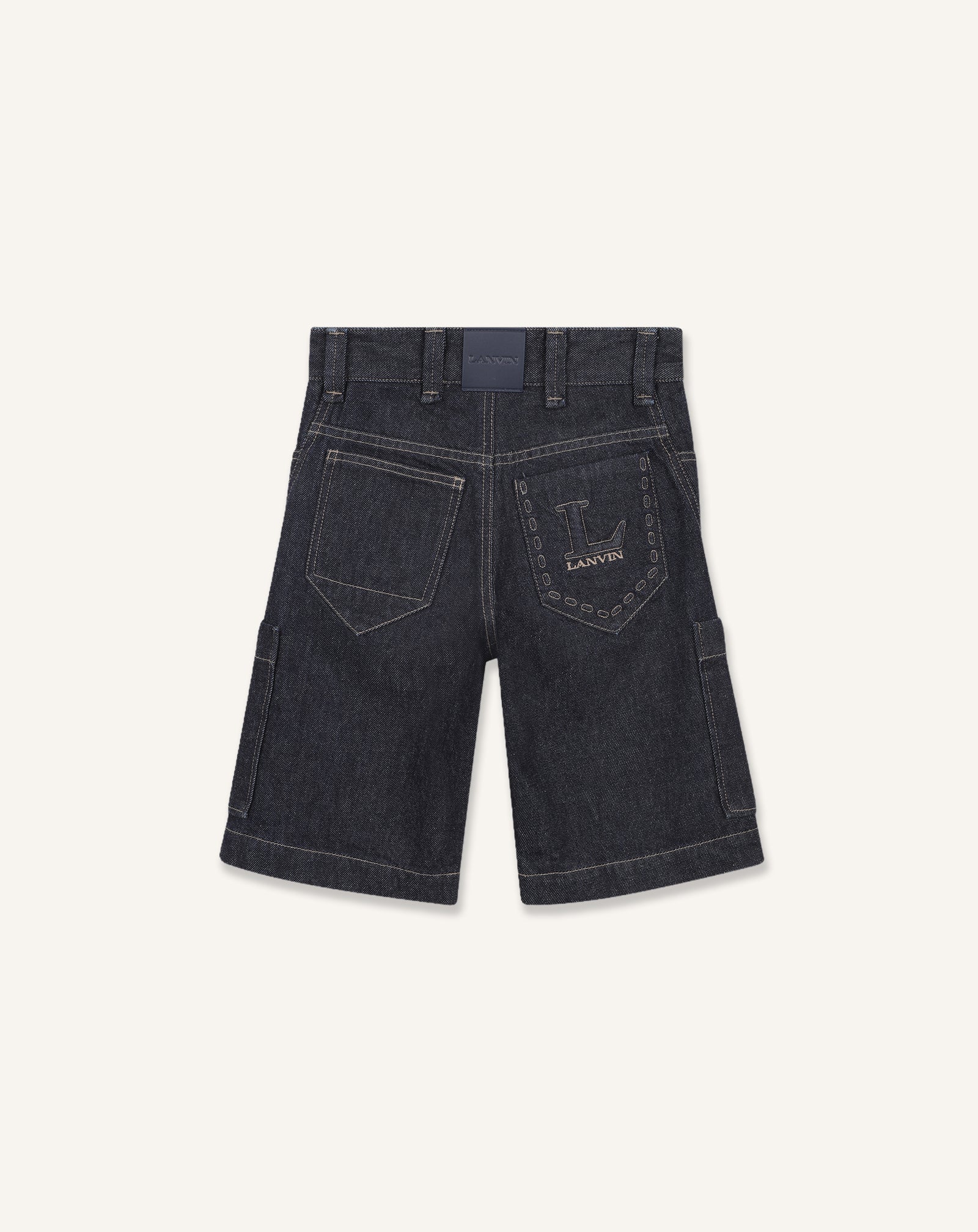 DENIM BERMUDA SHORTS