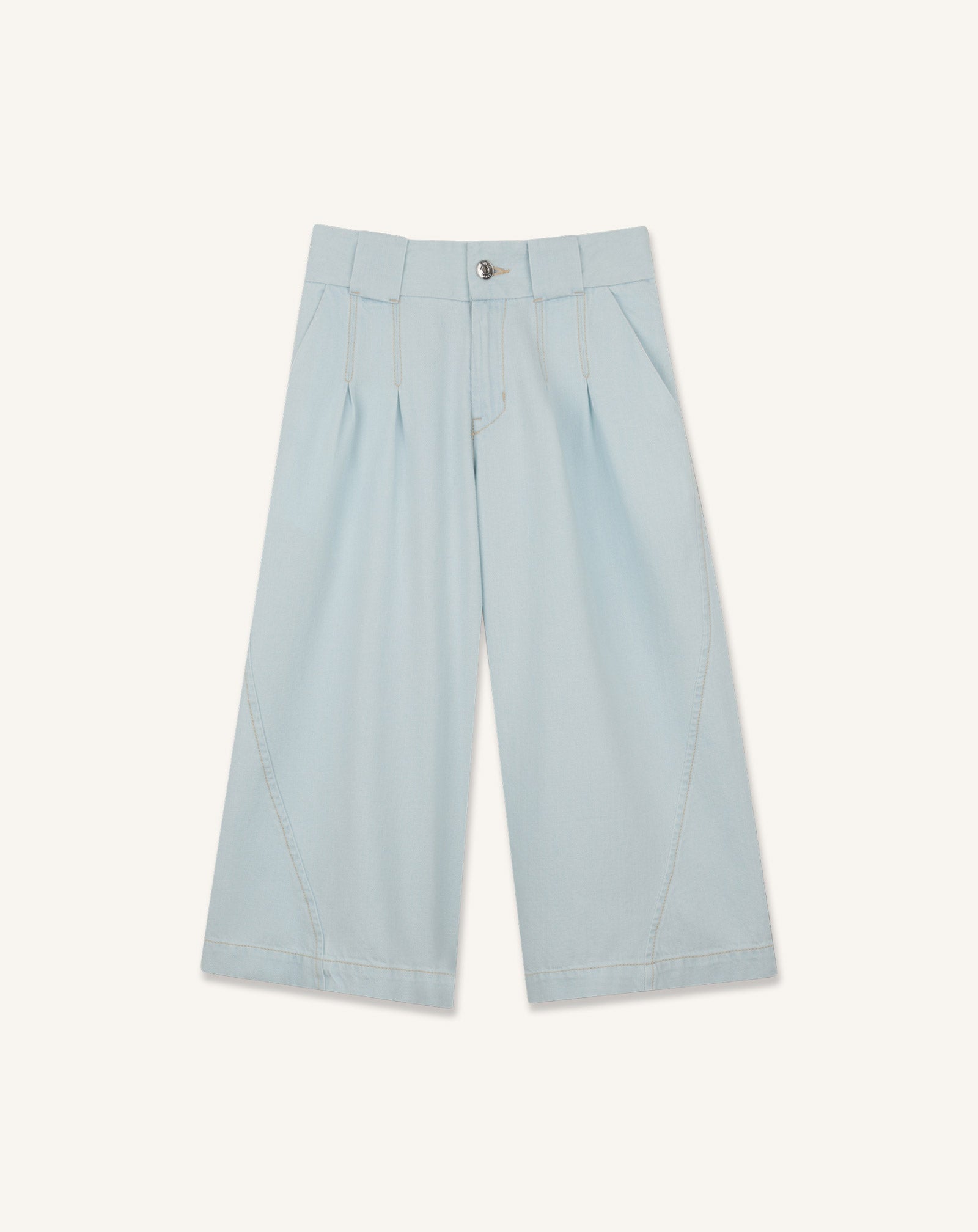 PANTALON COUPE LARGE EN DENIM