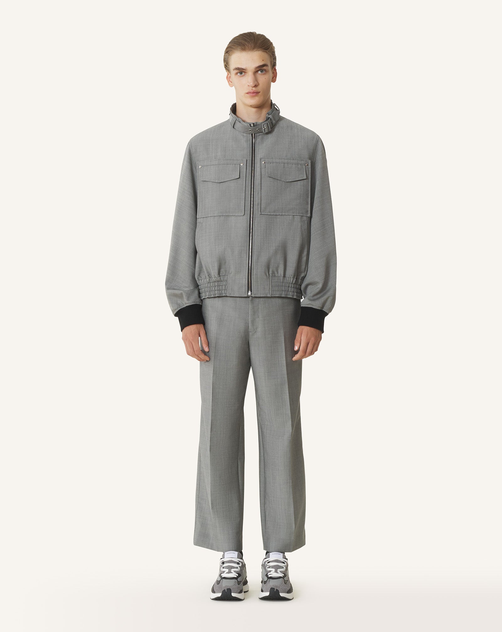 BLOUSON EN LAINE MOHAIR