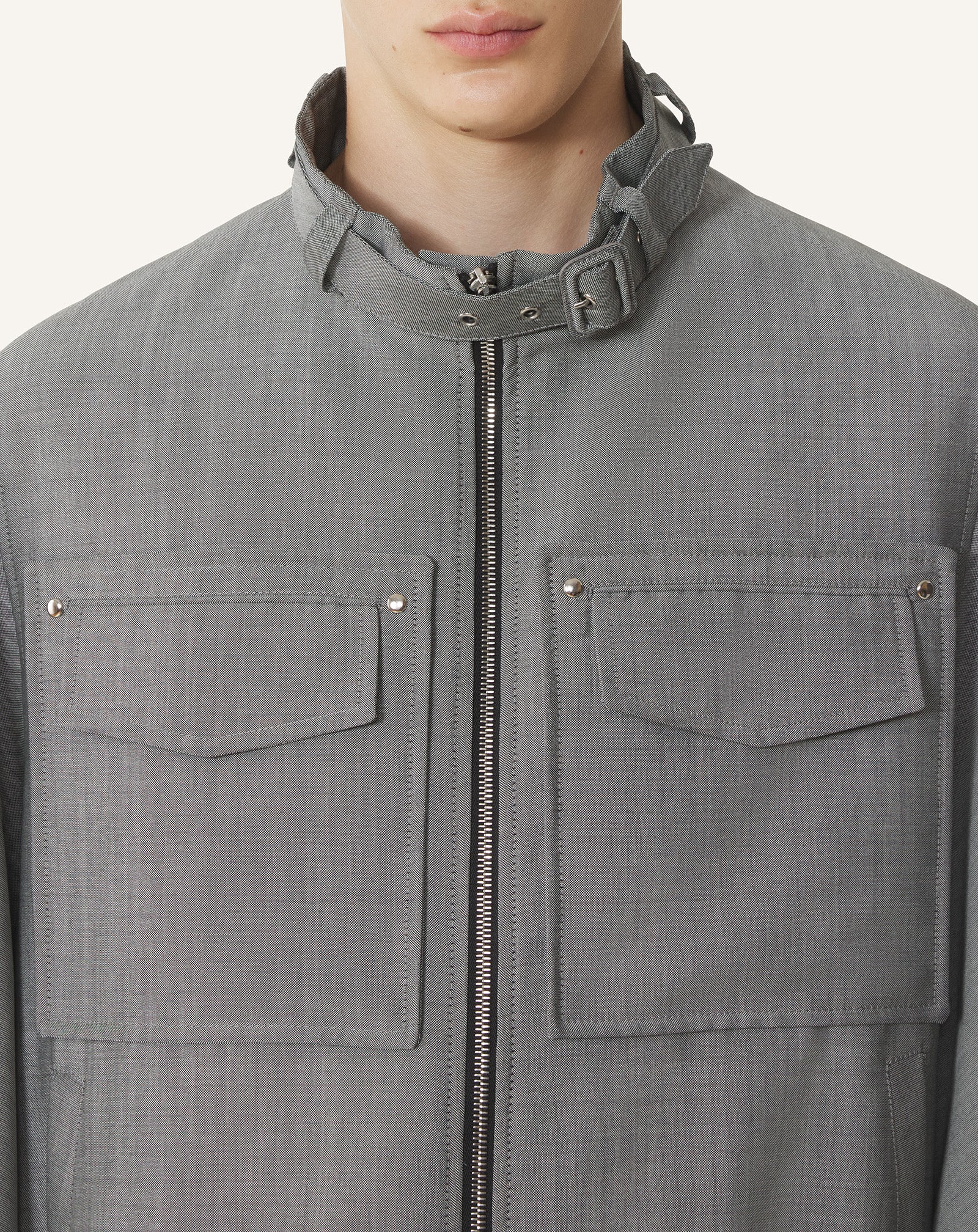 BLOUSON EN LAINE MOHAIR