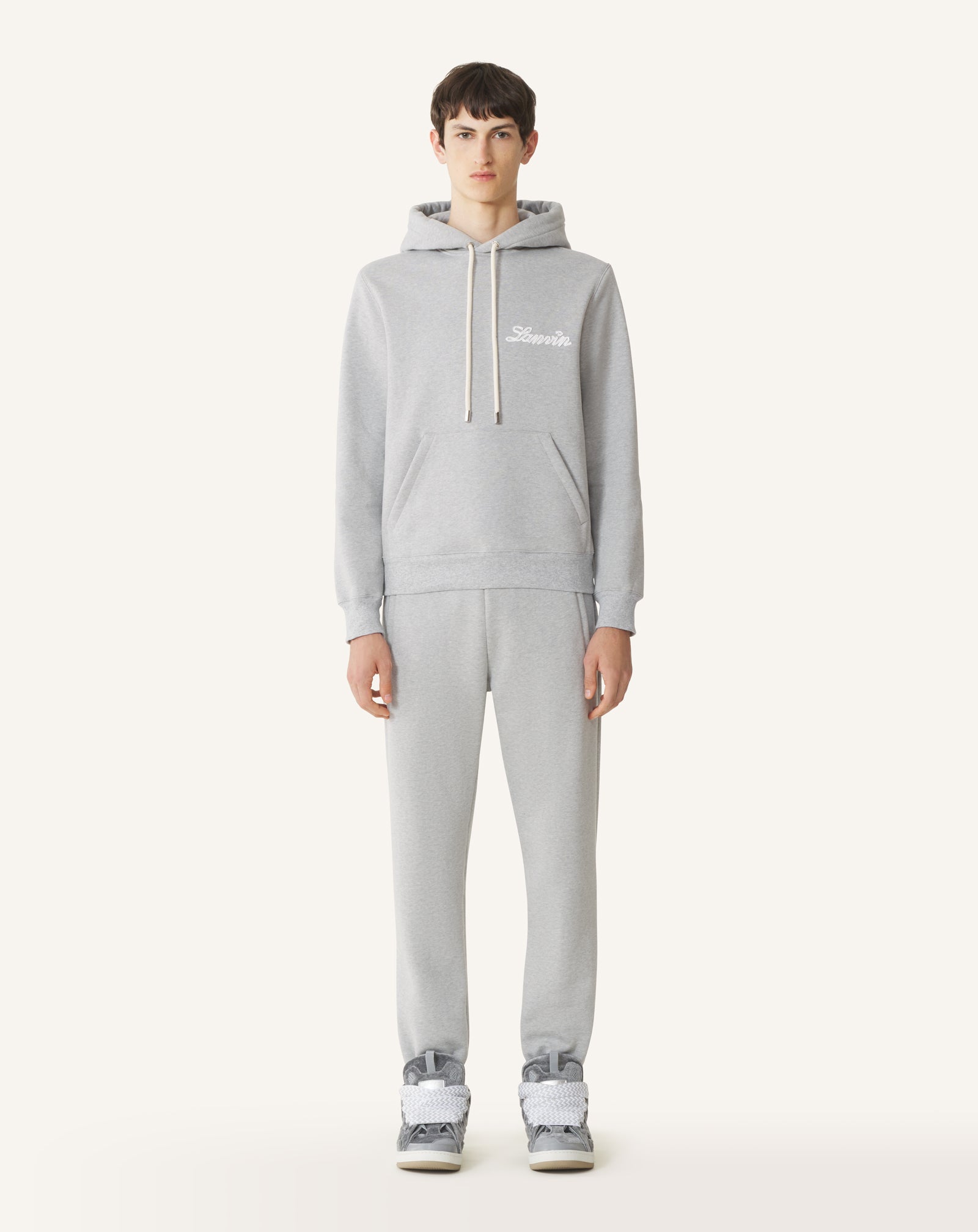 HOODIE RUBAN LANVIN GRIS