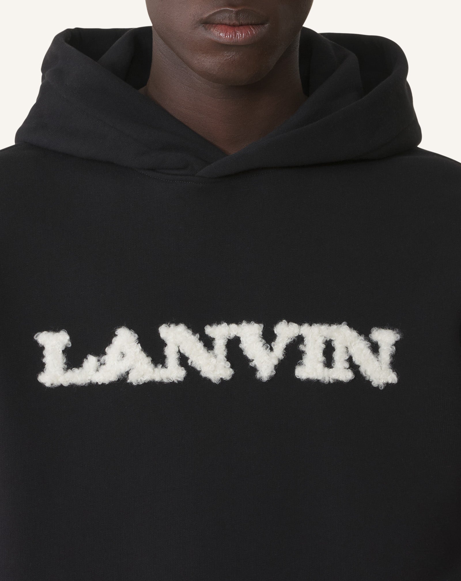 HOODIE LANVIN SHEARLING