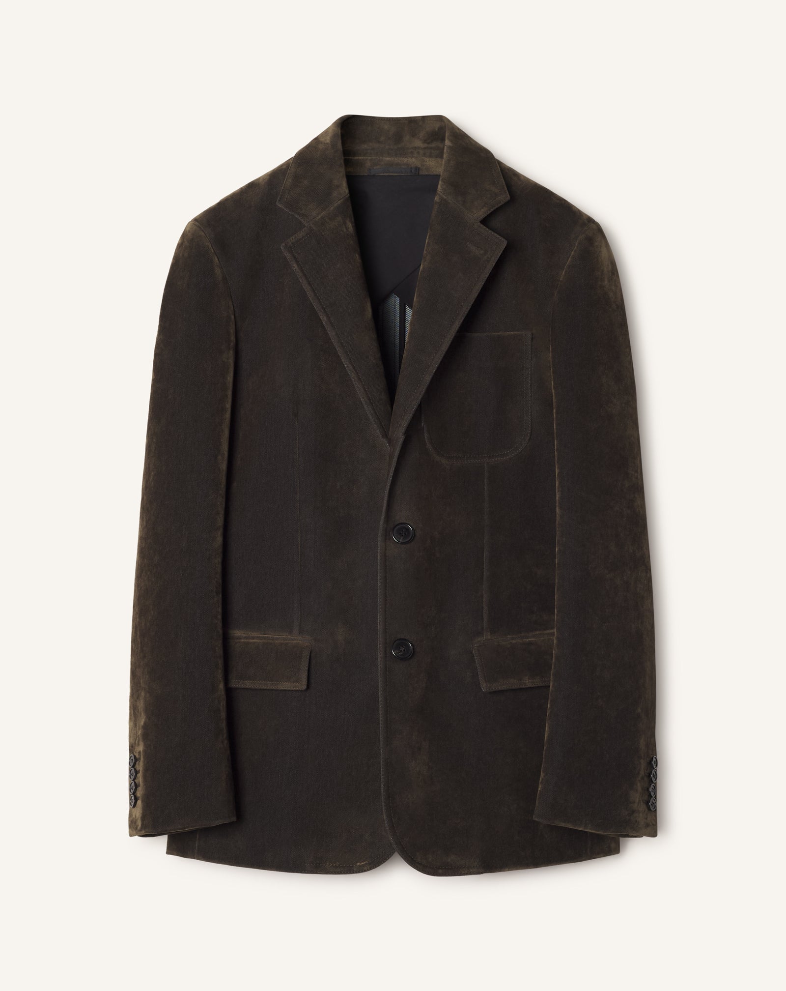 VESTE EN DENIM VELOURS