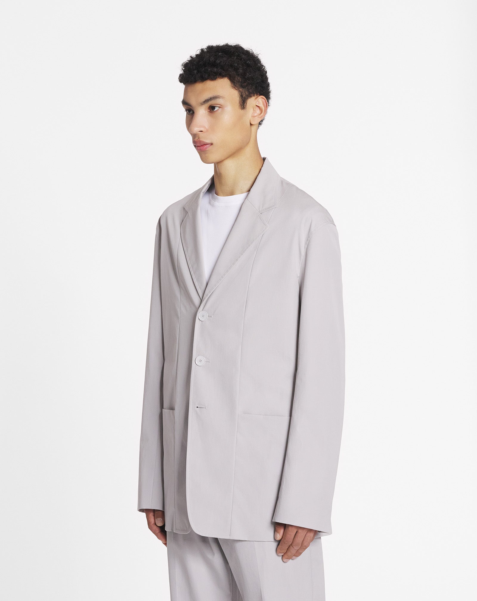 VESTE DROITE EN COTON