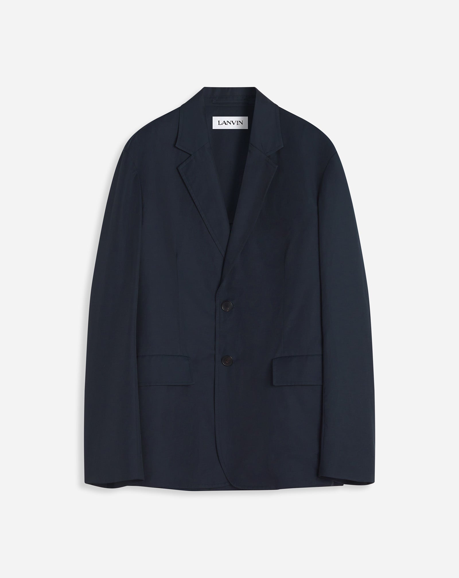 VESTE DROITE EN COTON TECHNIQUE