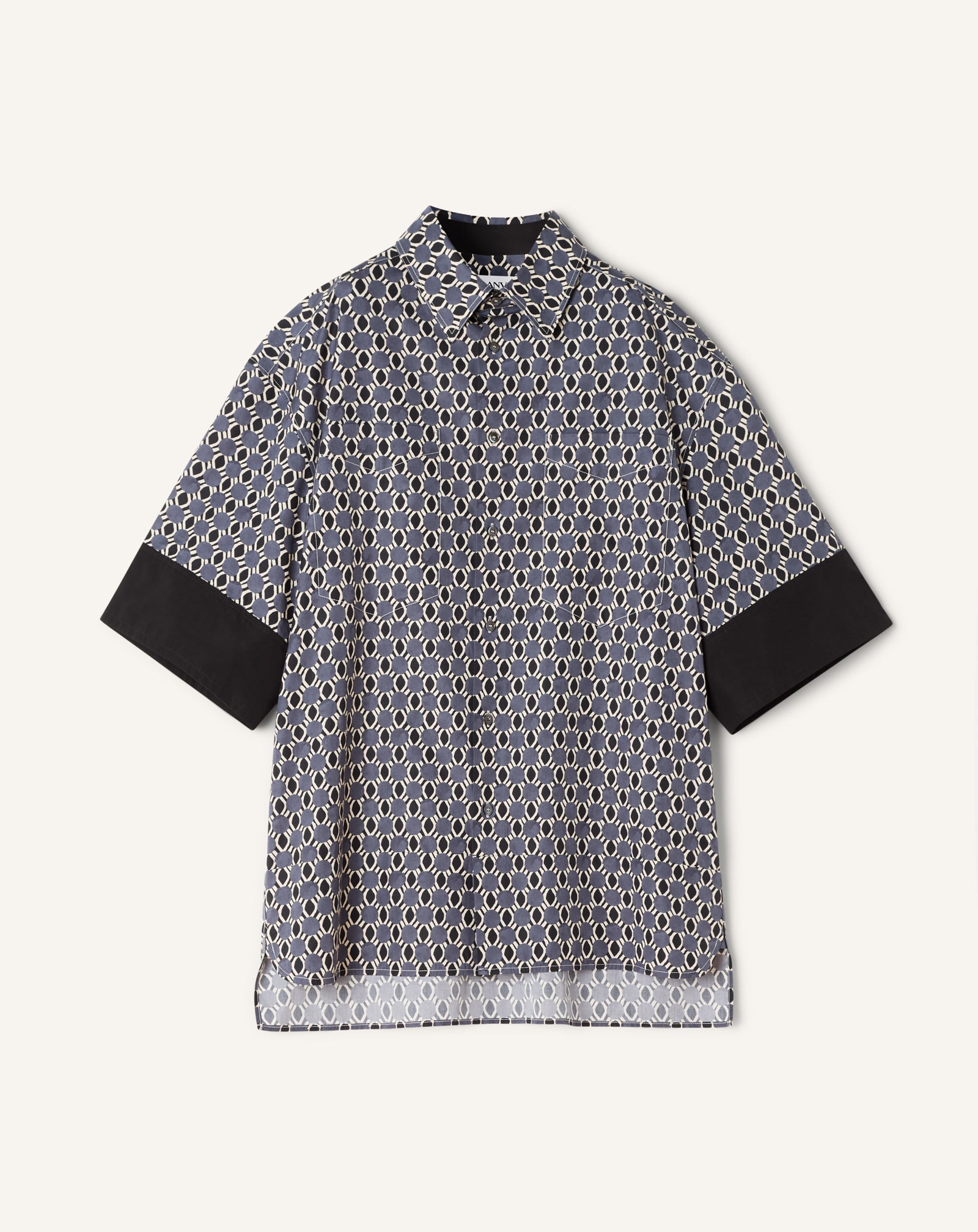 CHEMISE AMPLE EN COTON IMPRIMÉ