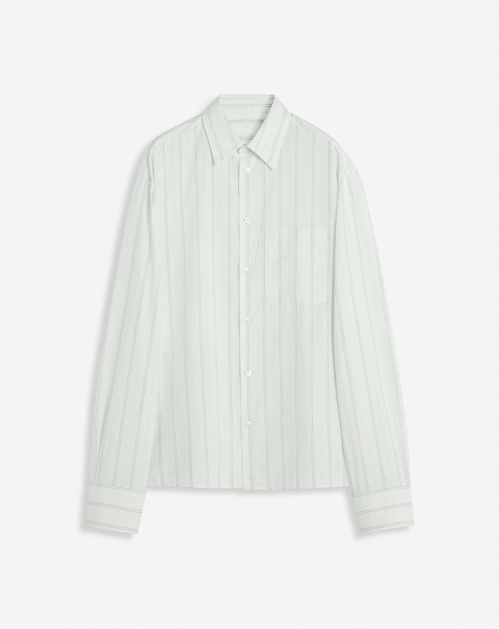 CHEMISE DROITE EN COTON