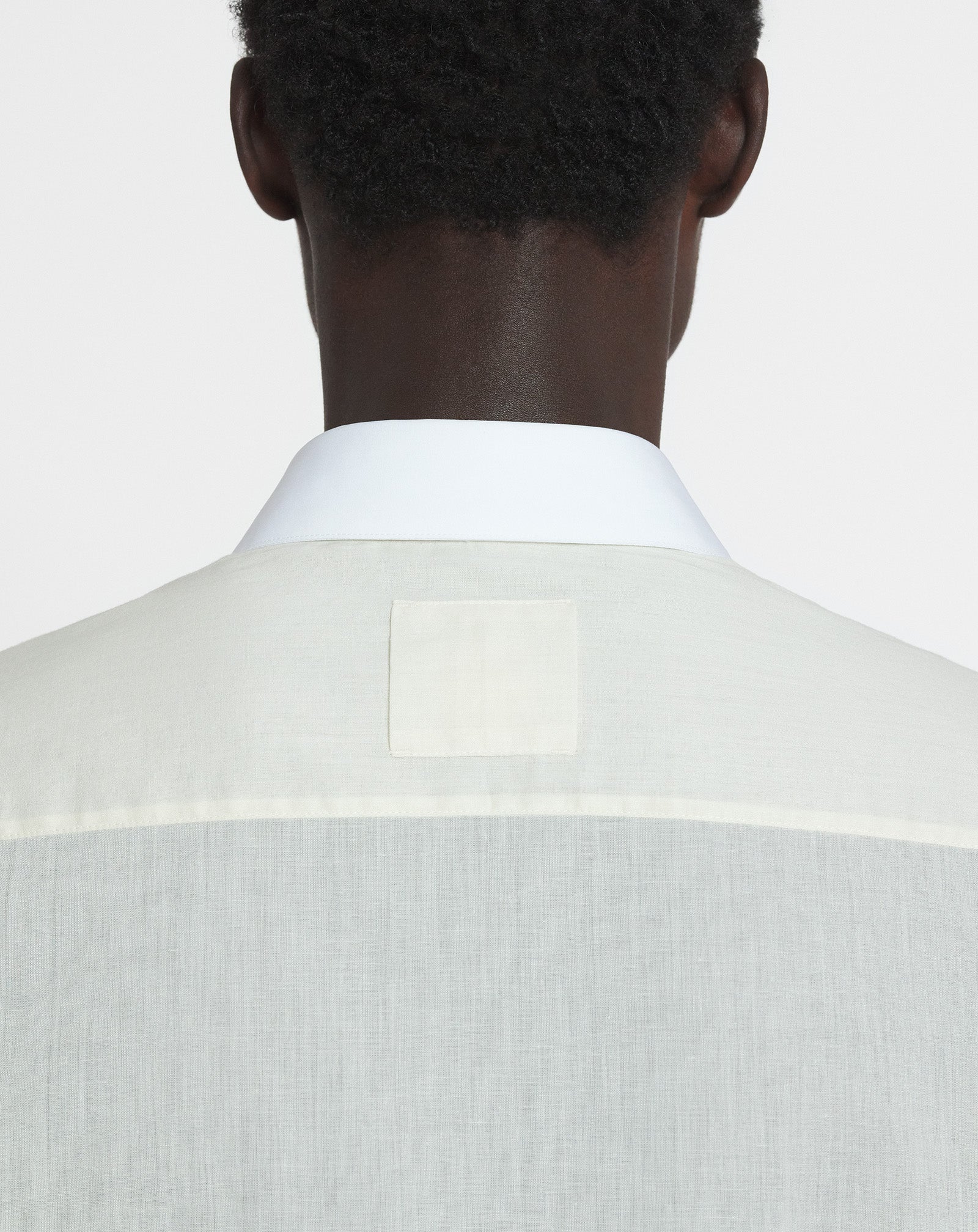 CHEMISE A DÉCOUPES EN VOILE DE COTON