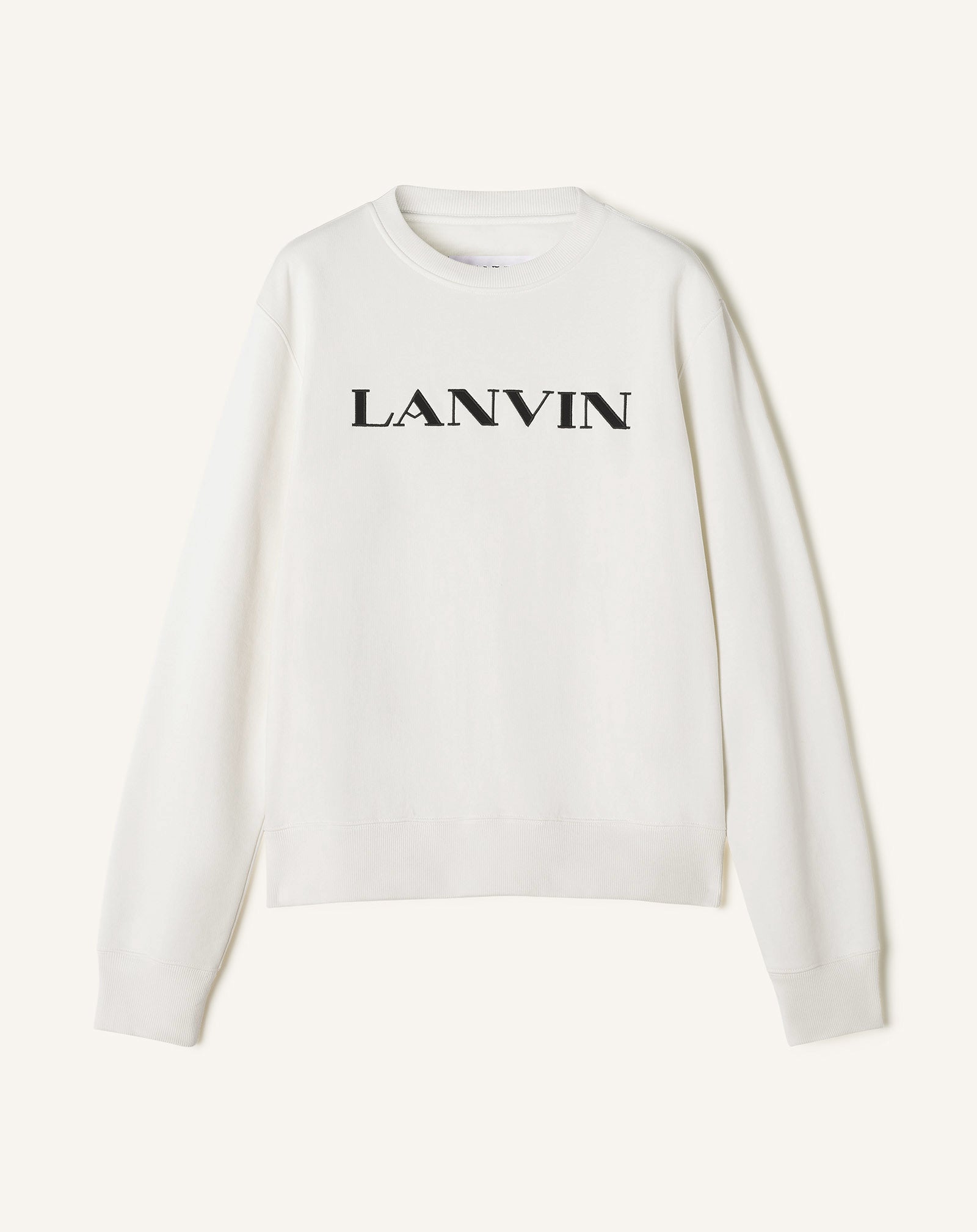 SWEATSHIRT BRODÉ LANVIN EN COTON