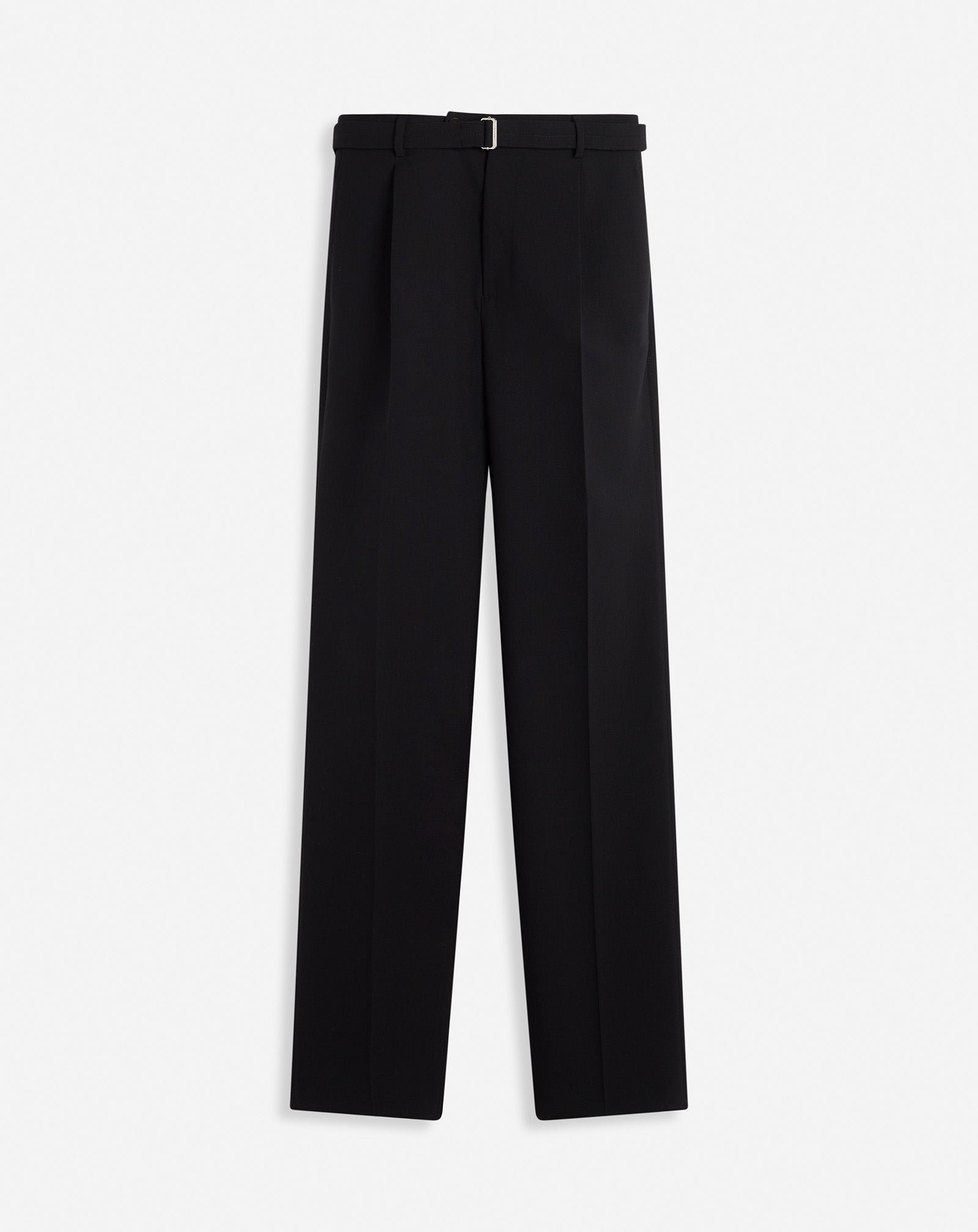 PANTALON DROIT EN LAINE