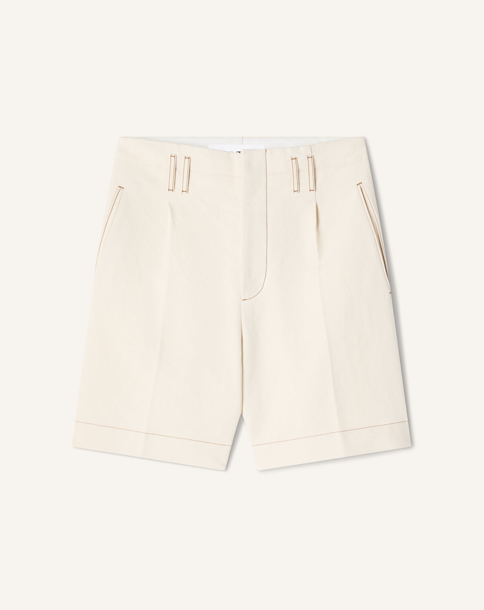 SHORT EN DENIM BLANC