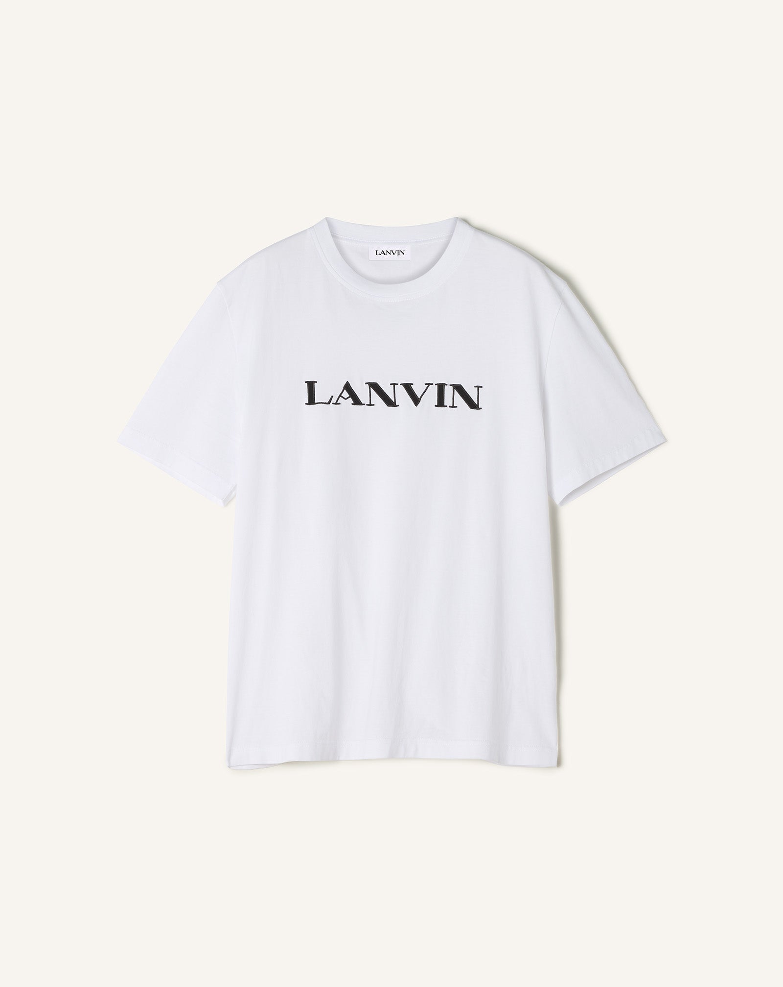 T-SHIRT BRODÉ LANVIN EN COTON