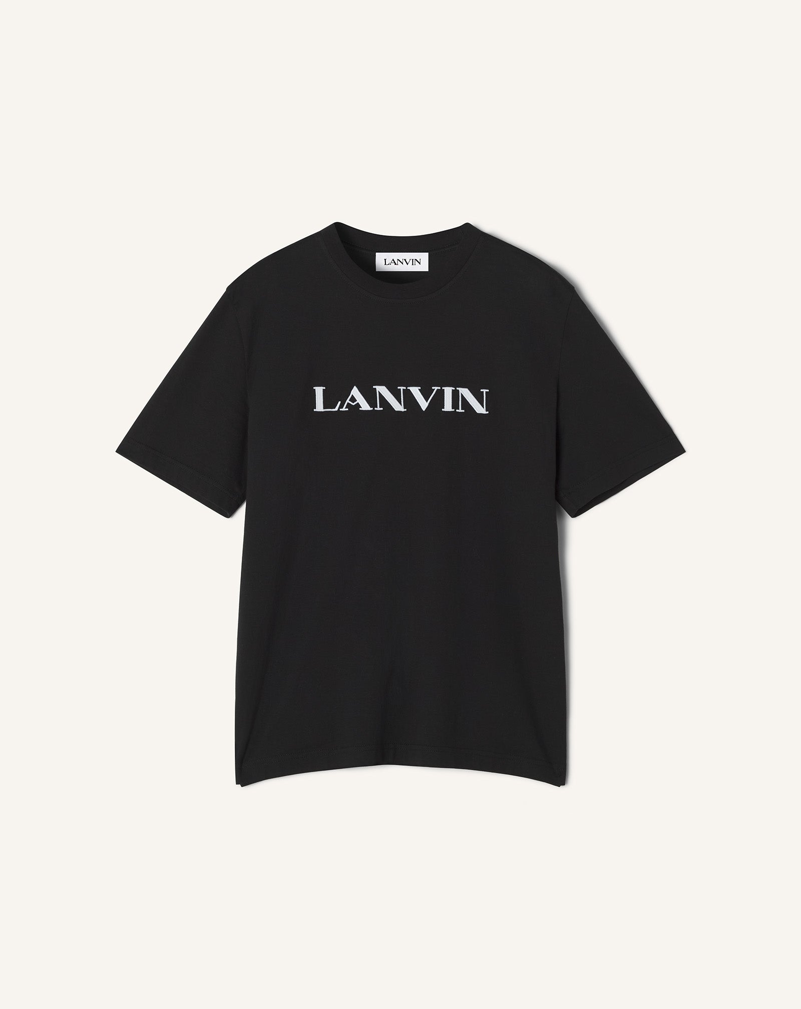 T-SHIRT BRODÉ LANVIN EN COTON