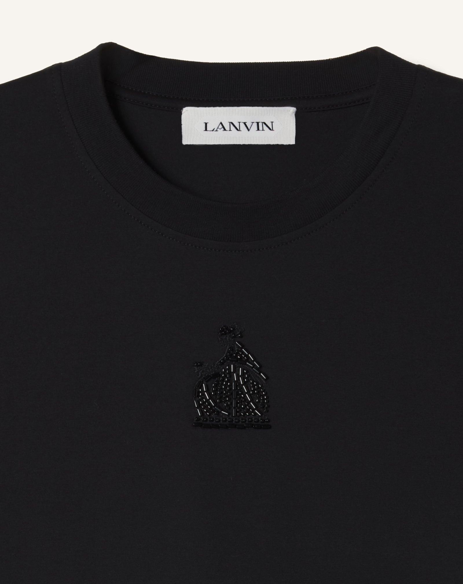 T-SHIRT BRODÉ LA MÈRE ET L'ENFANT EN JERSEY