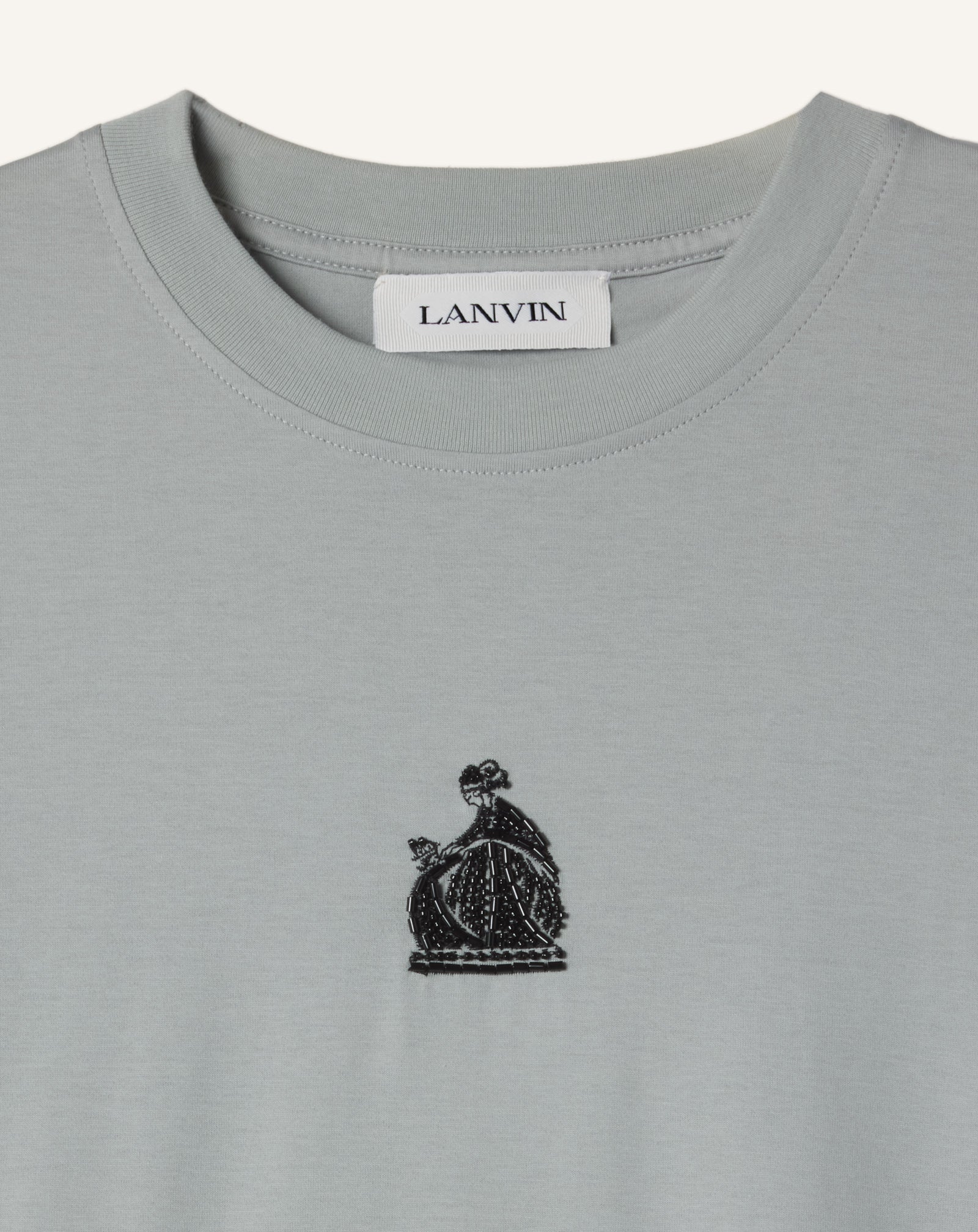 T-SHIRT BRODÉ LA MÈRE ET L'ENFANT EN JERSEY