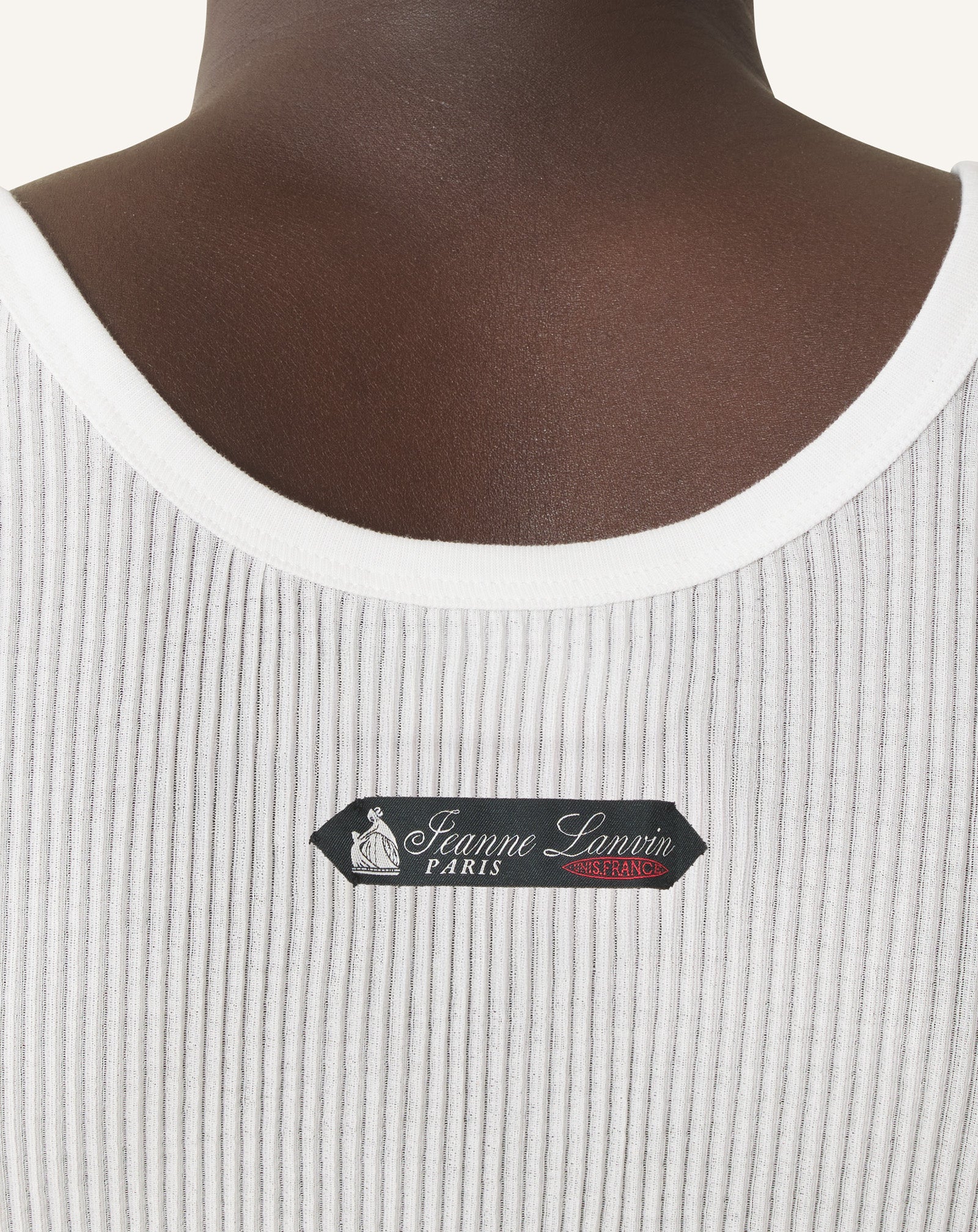 DÉBARDEUR EN JERSEY PLISSÉ