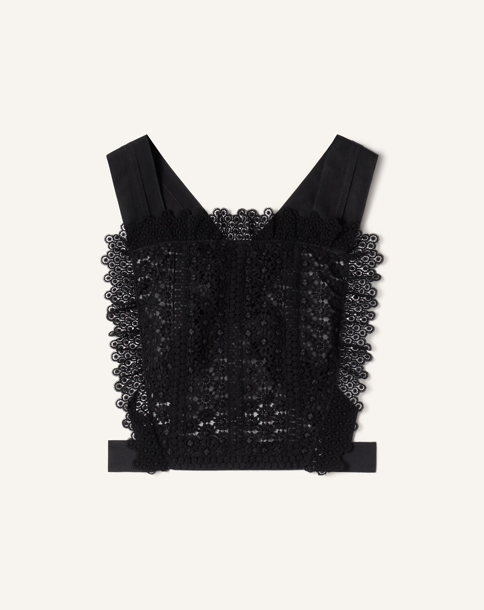 PLASTRON EN GUIPURE