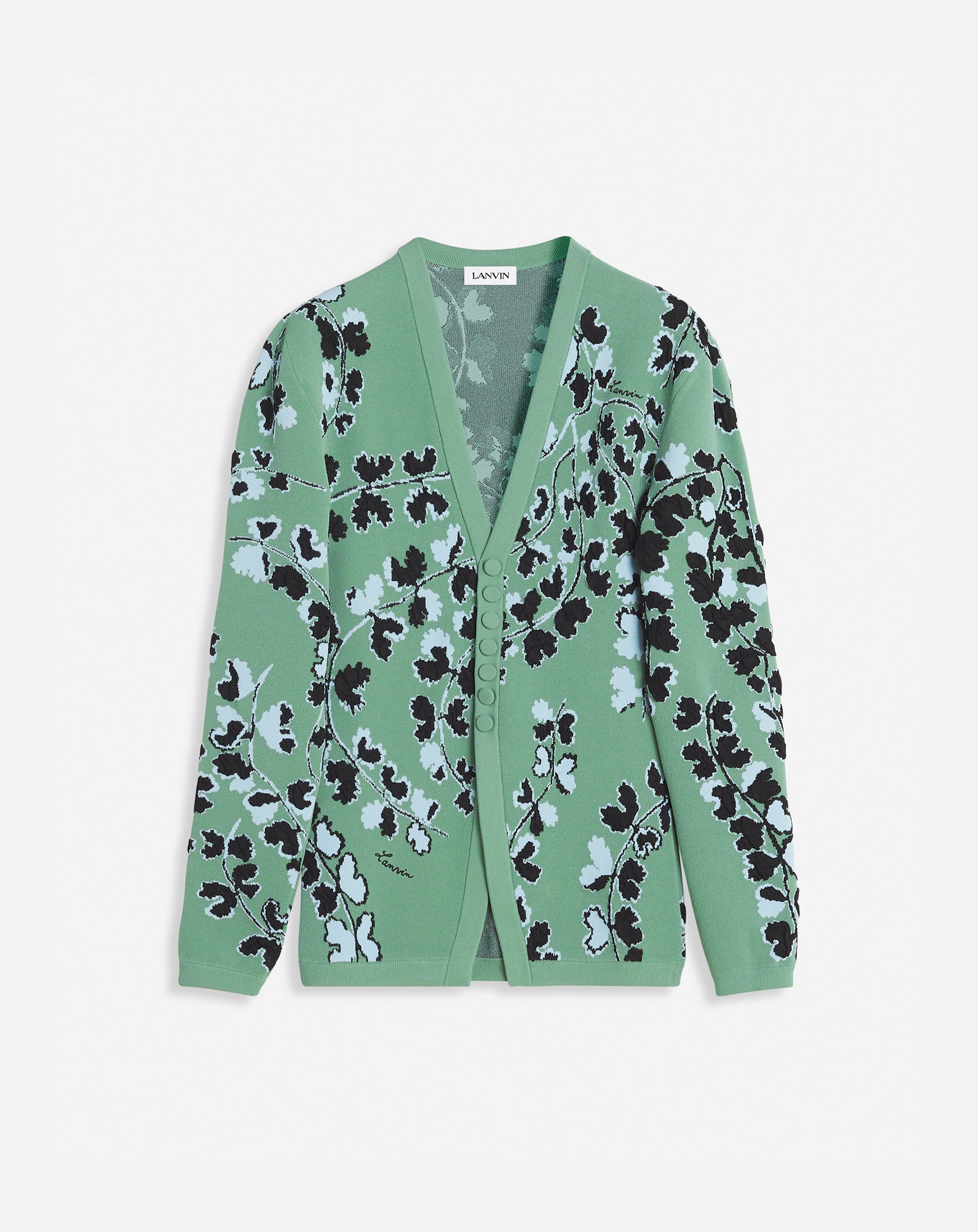 CARDIGAN CINTRÉ EN JACQUARD