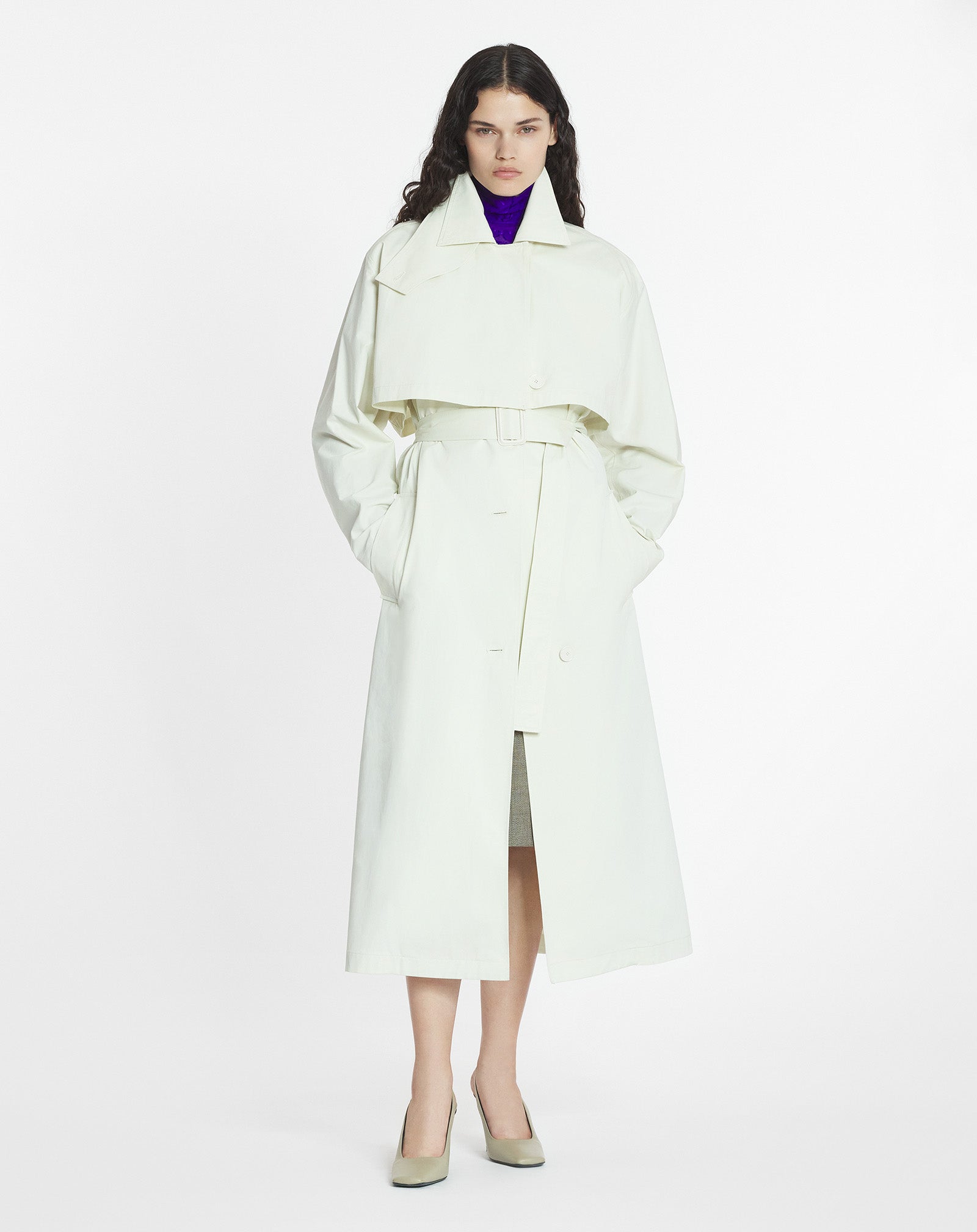 TRENCH EN COTON