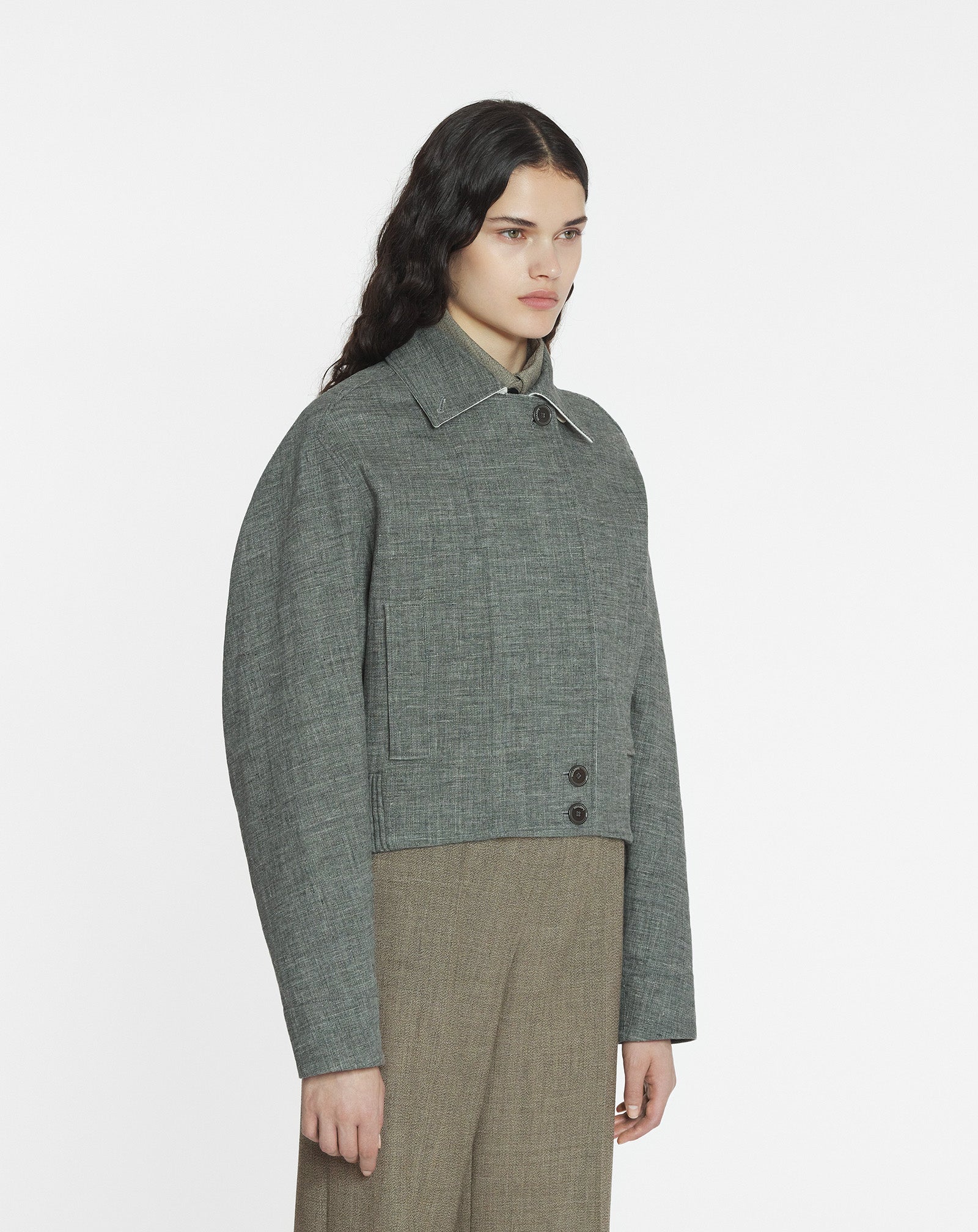 BLOUSON EN LIN