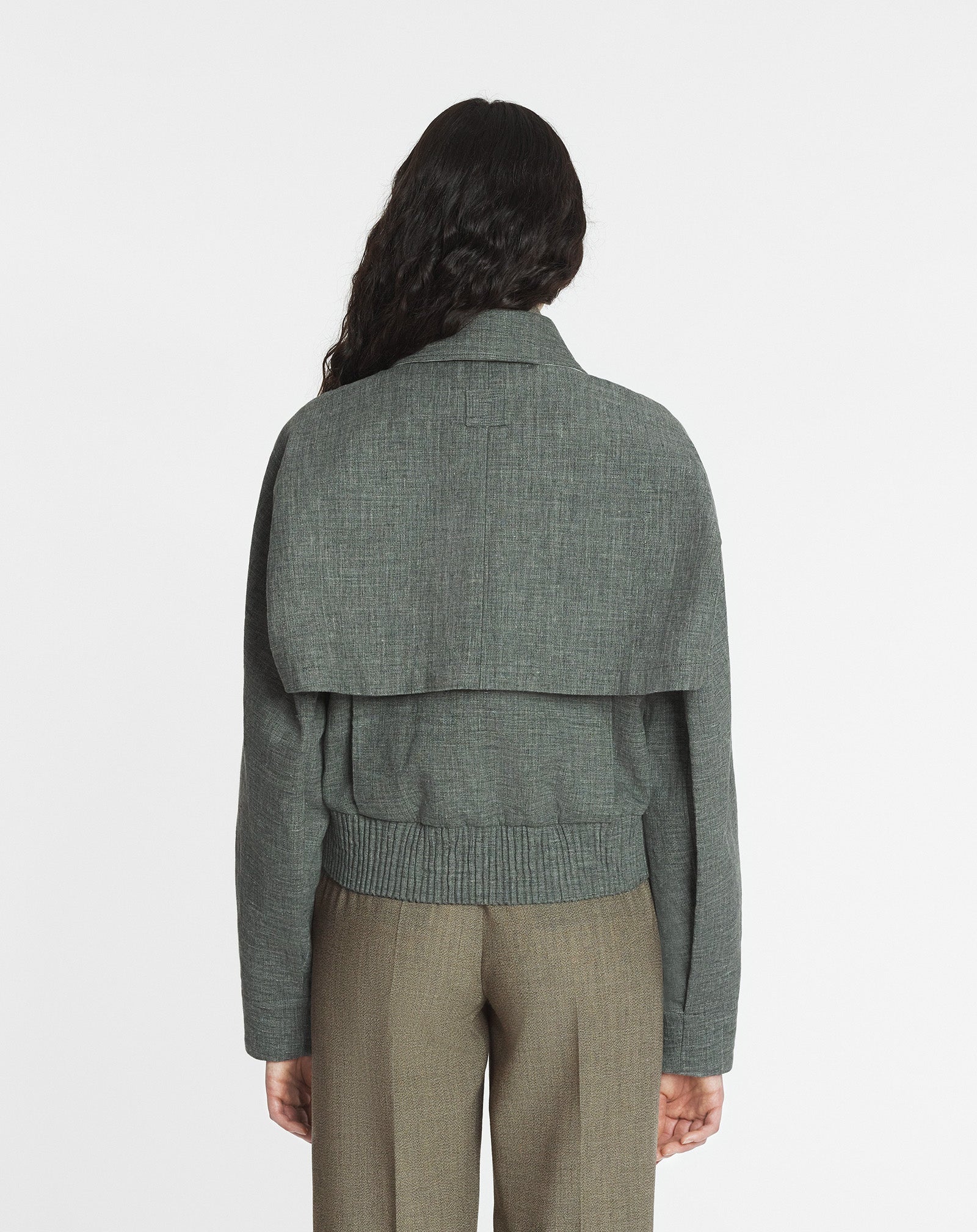 BLOUSON EN LIN