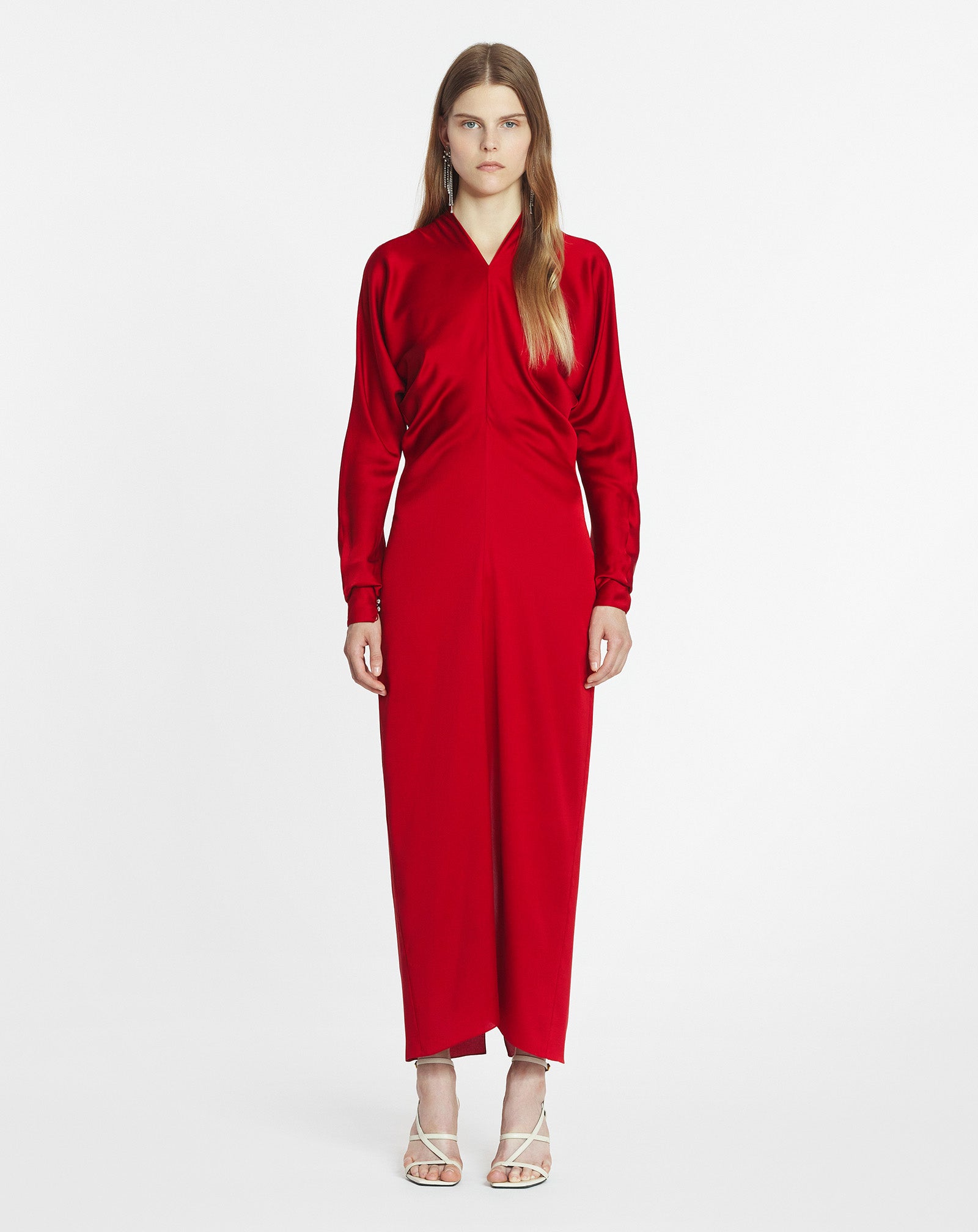 ROBE AJUSTÉE EN SOIE