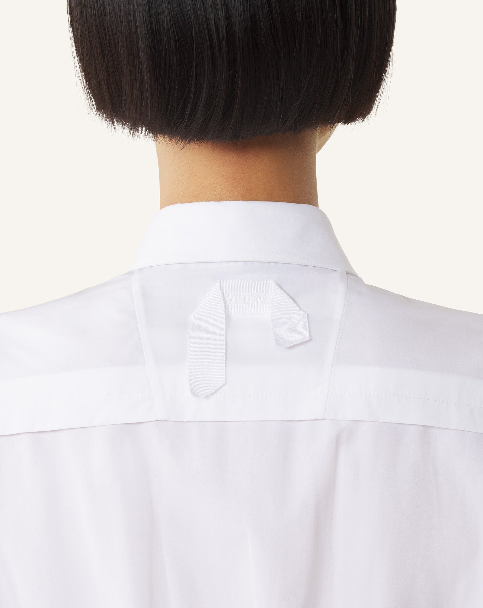 ROBE CHEMISE EN POPELINE DE COTON