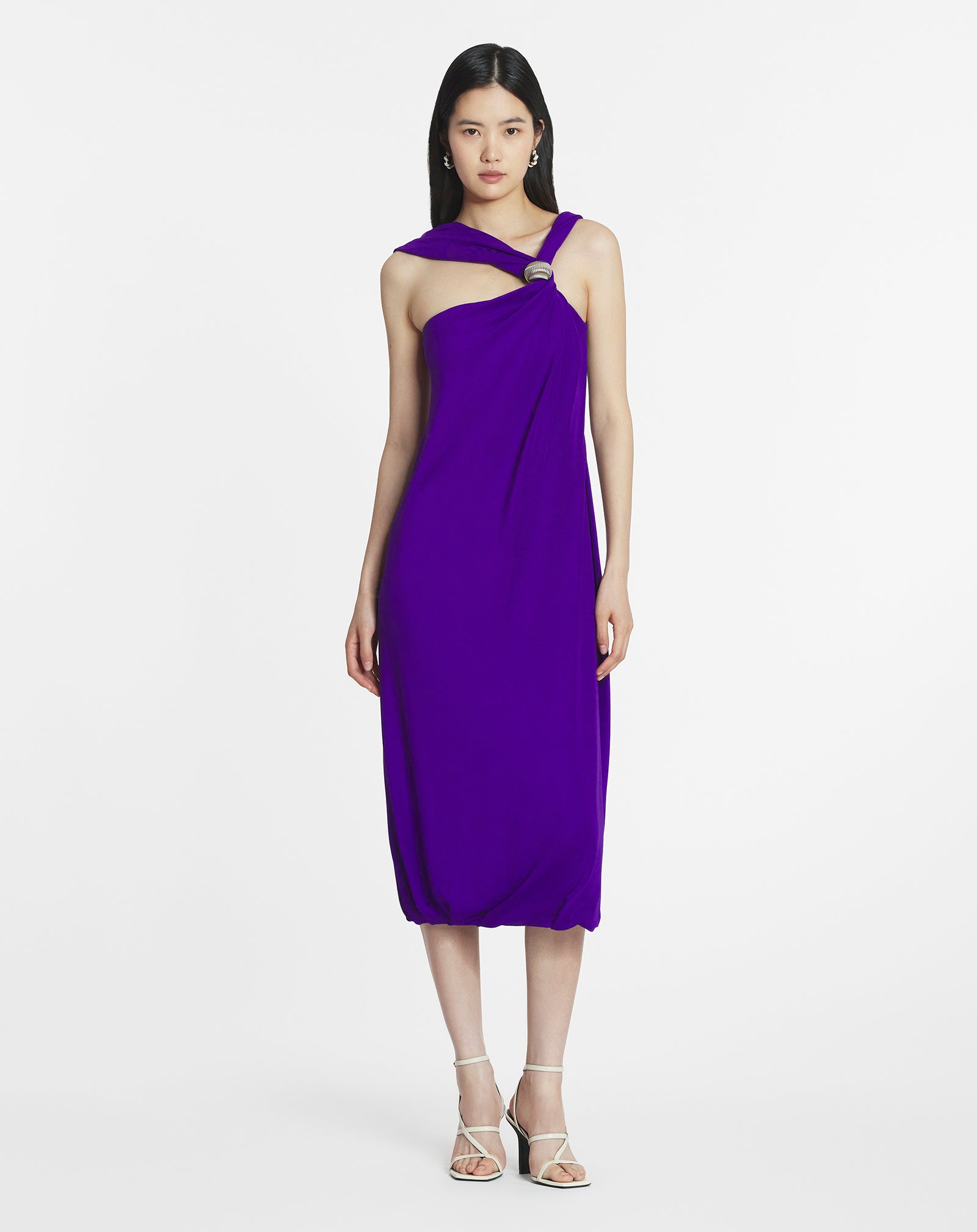 ROBE TORSADEÉ BAGUE ARPÈGE EN JERSEY