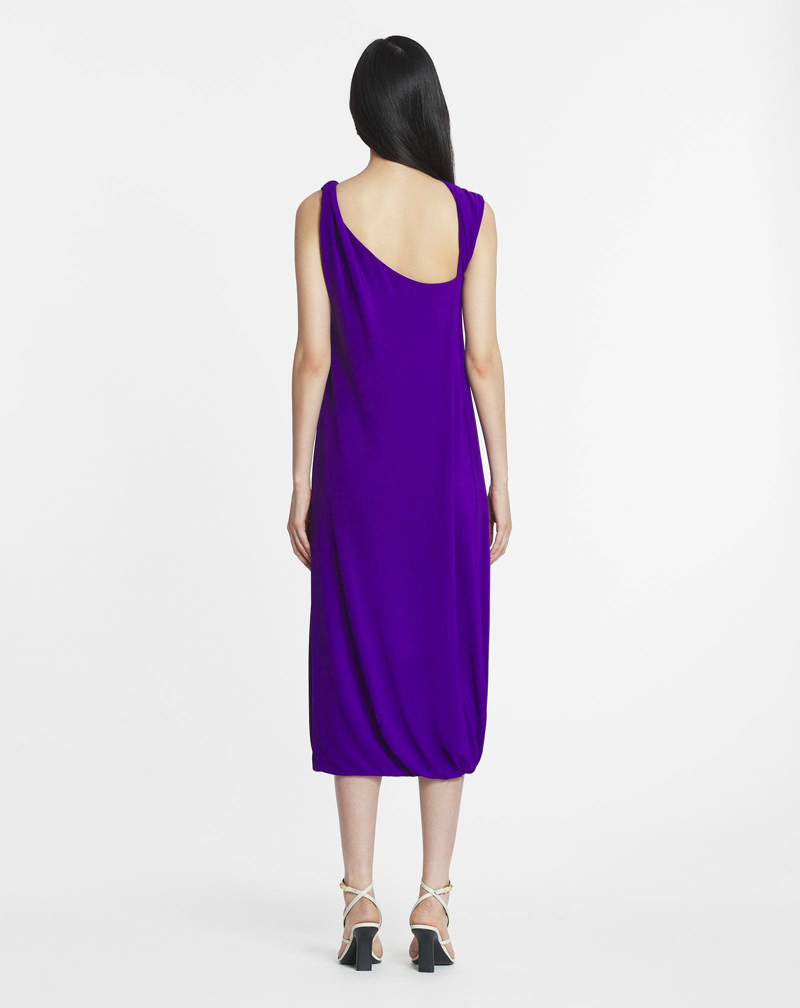 ROBE TORSADEÉ BAGUE ARPÈGE EN JERSEY