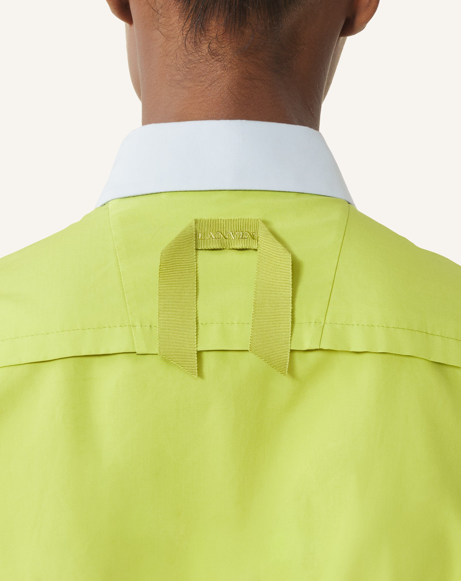 ROBE CHEMISE COURTE EN POPELINE DE COTON