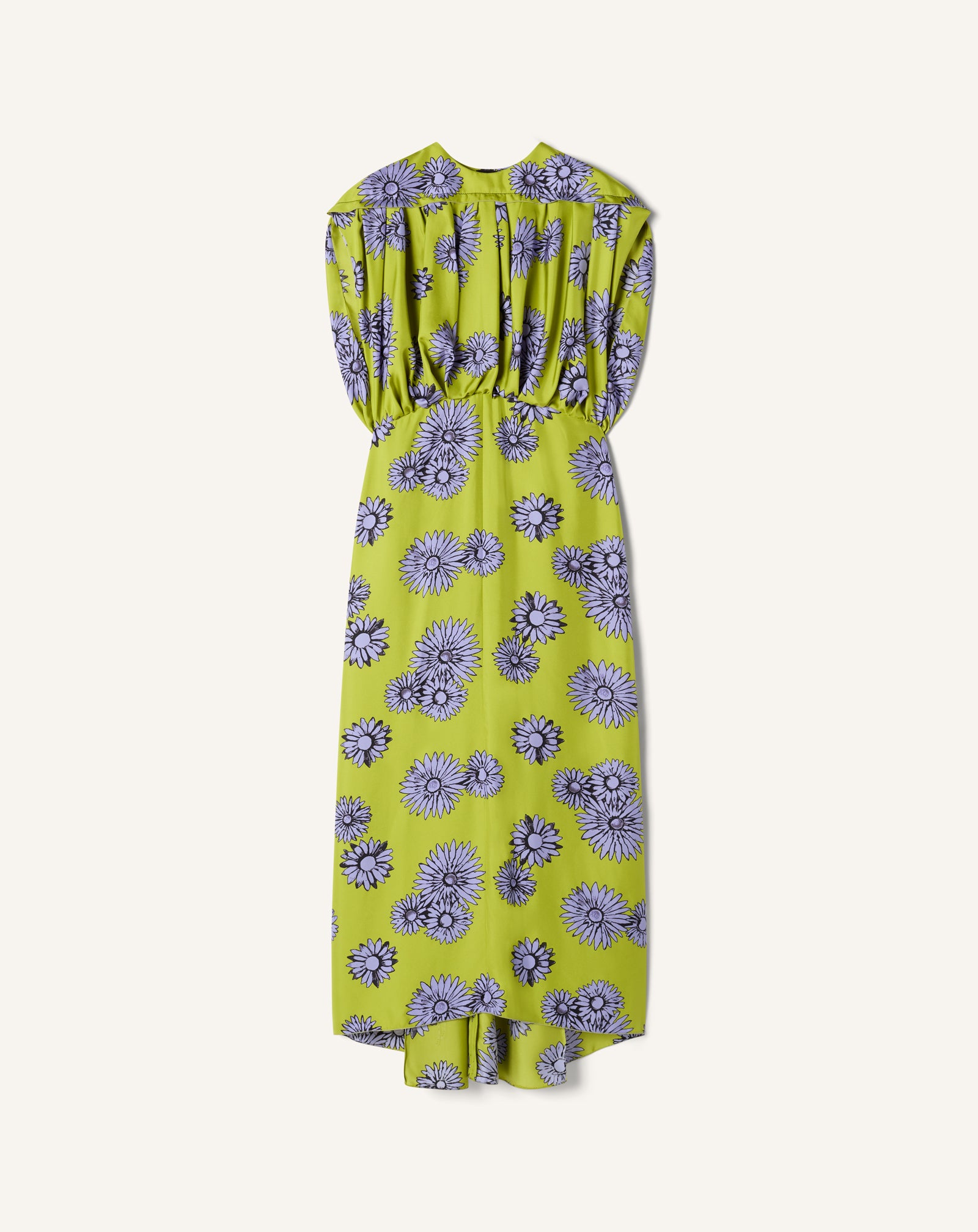 ROBE MIDI EN SOIE IMPRIMÉE