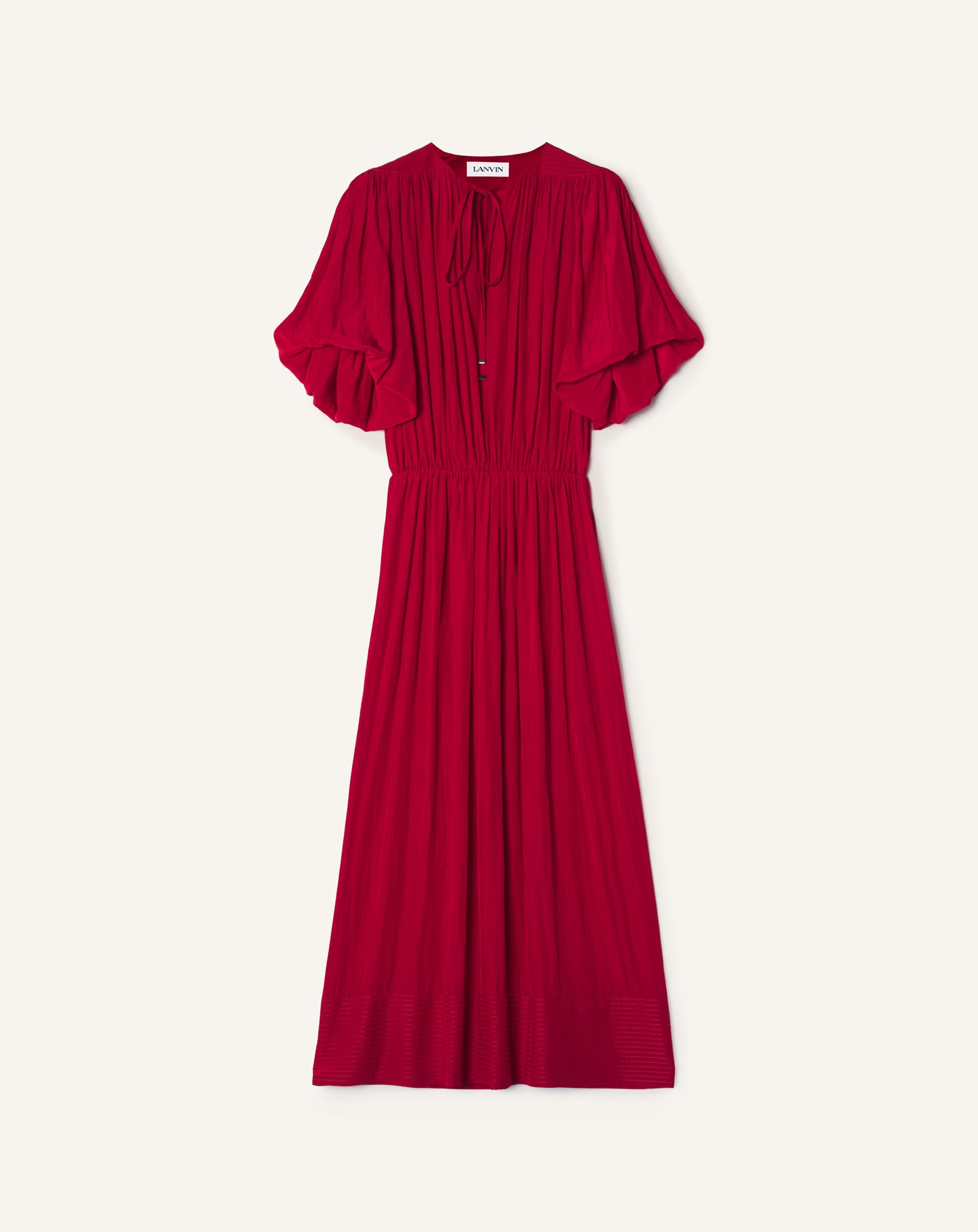 ROBE MIDI EN CHARMEUSE