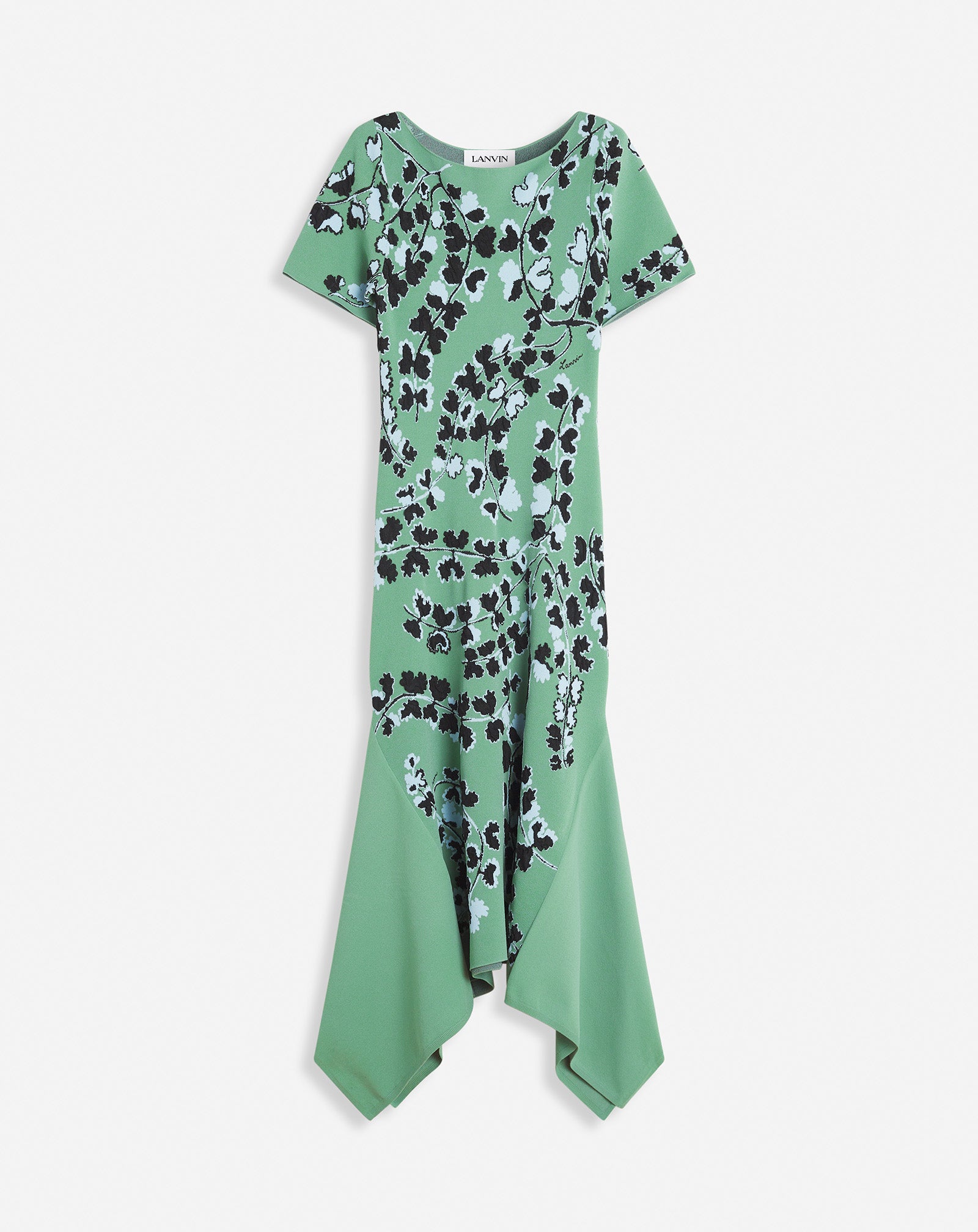 ROBE MIDI EN JACQUARD