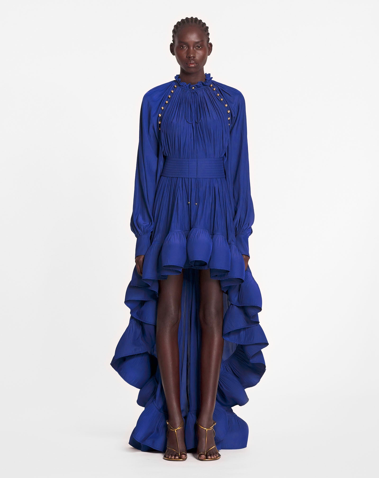 ROBE CHARMEUSE ASYMÉTRIQUE