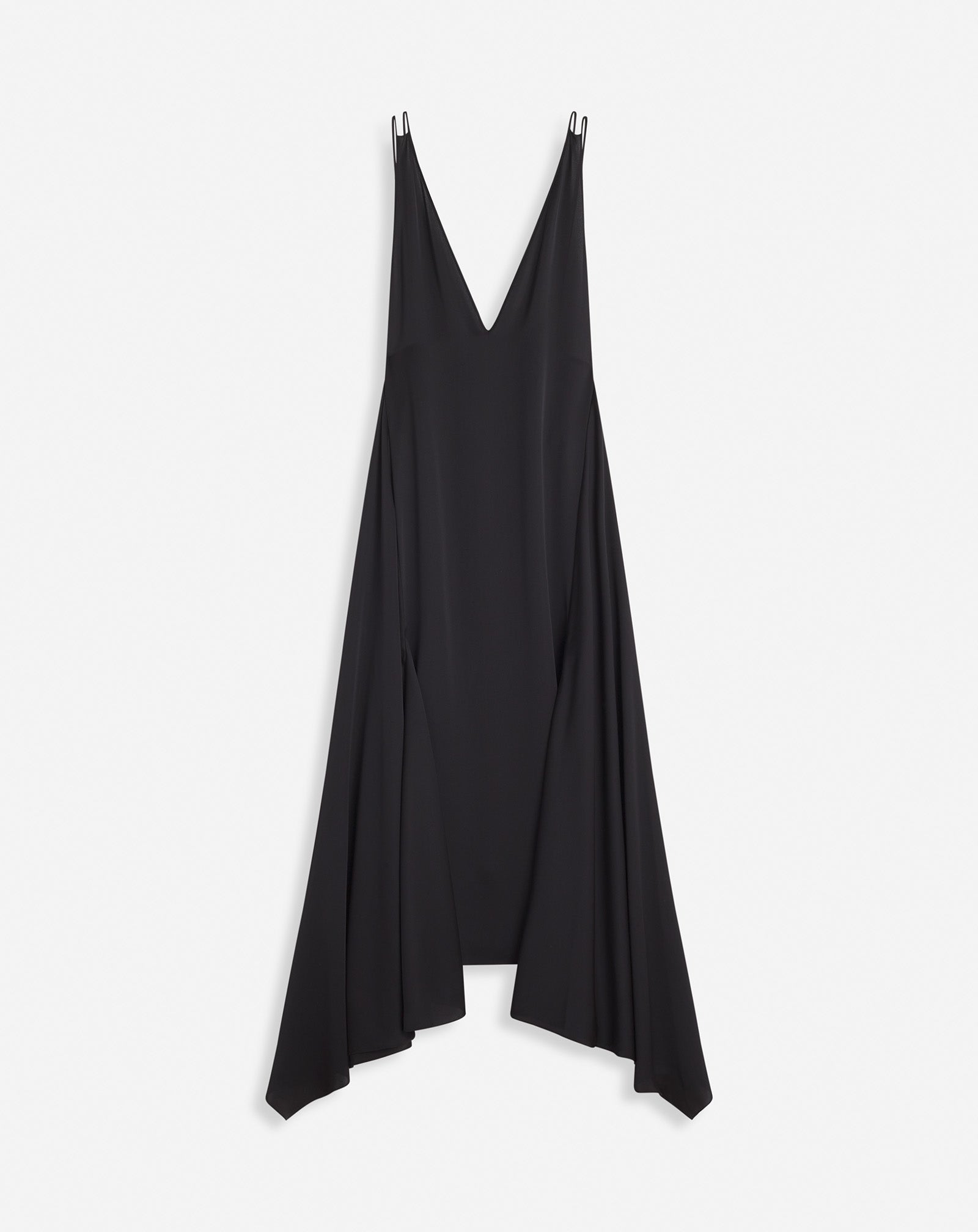 ROBE À QUILLES EN SOIE