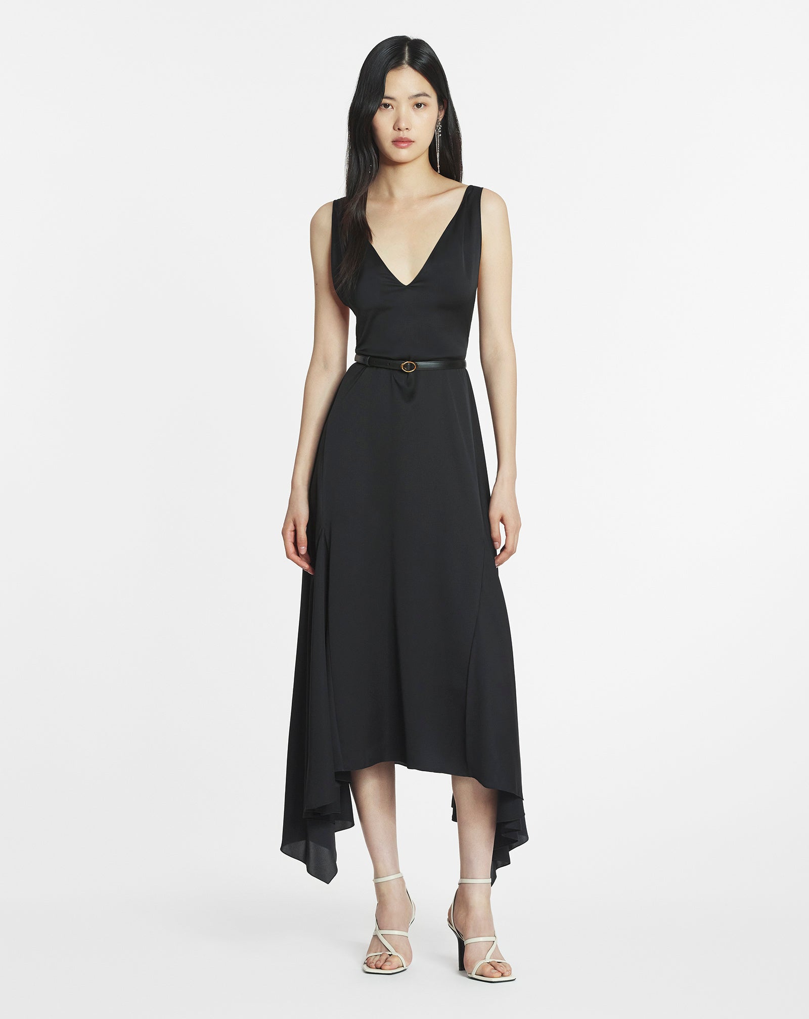 ROBE À QUILLES EN SOIE