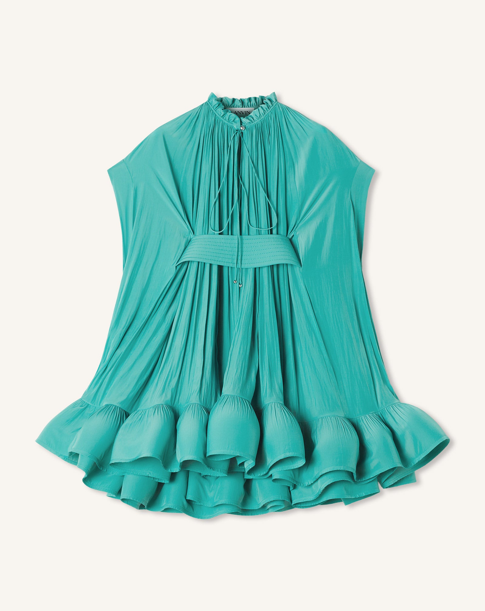 ROBE COURTE EN CHARMEUSE