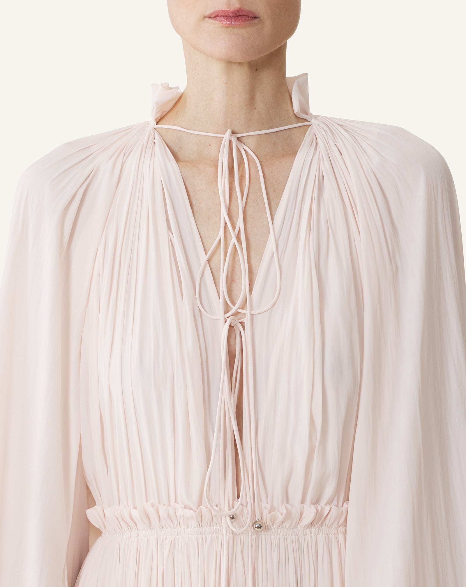 ROBE MIDI EN CHARMEUSE