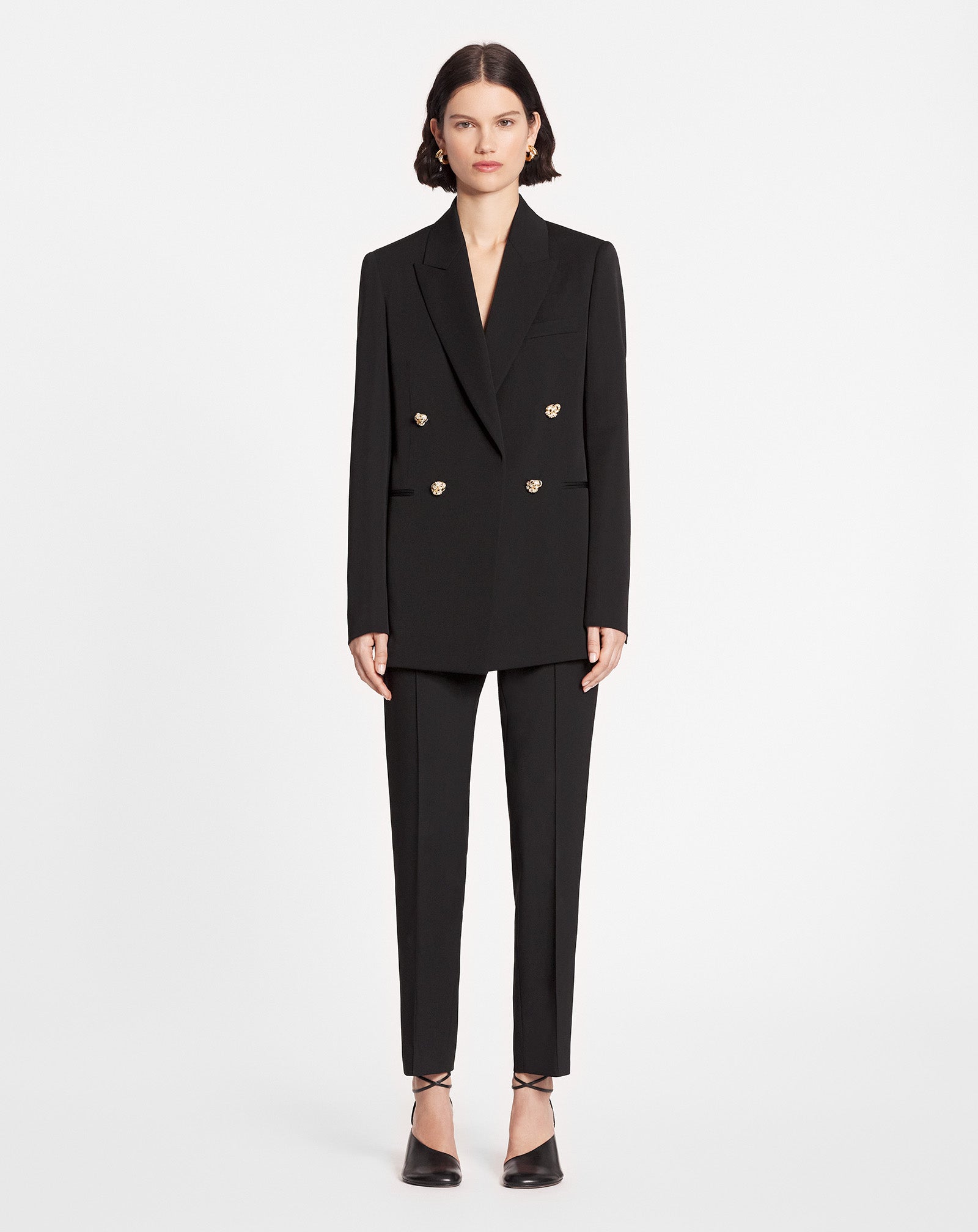 VESTE A DOUBLE BOUTONNAGE