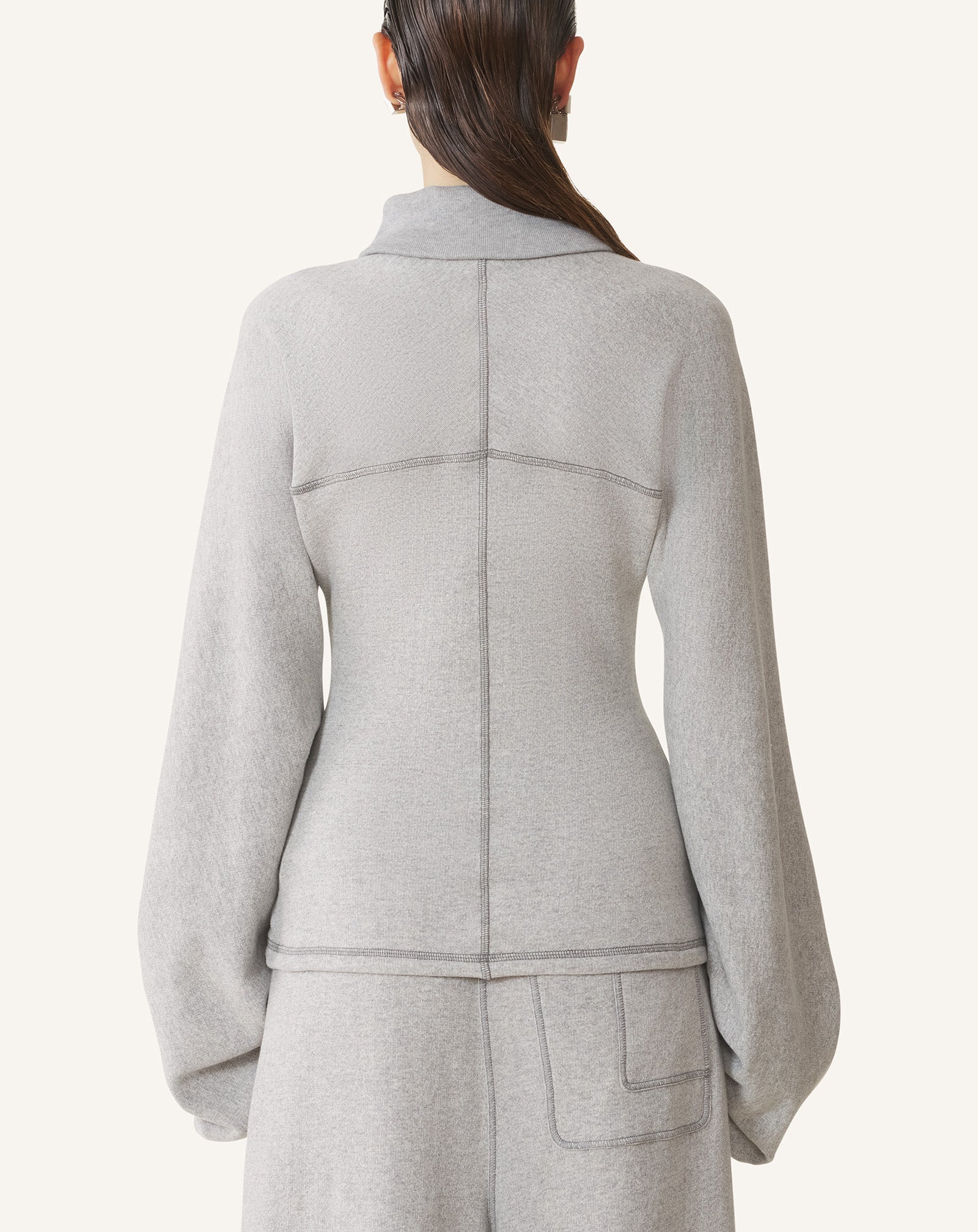VESTE ZIPPÉE CINTRÉE